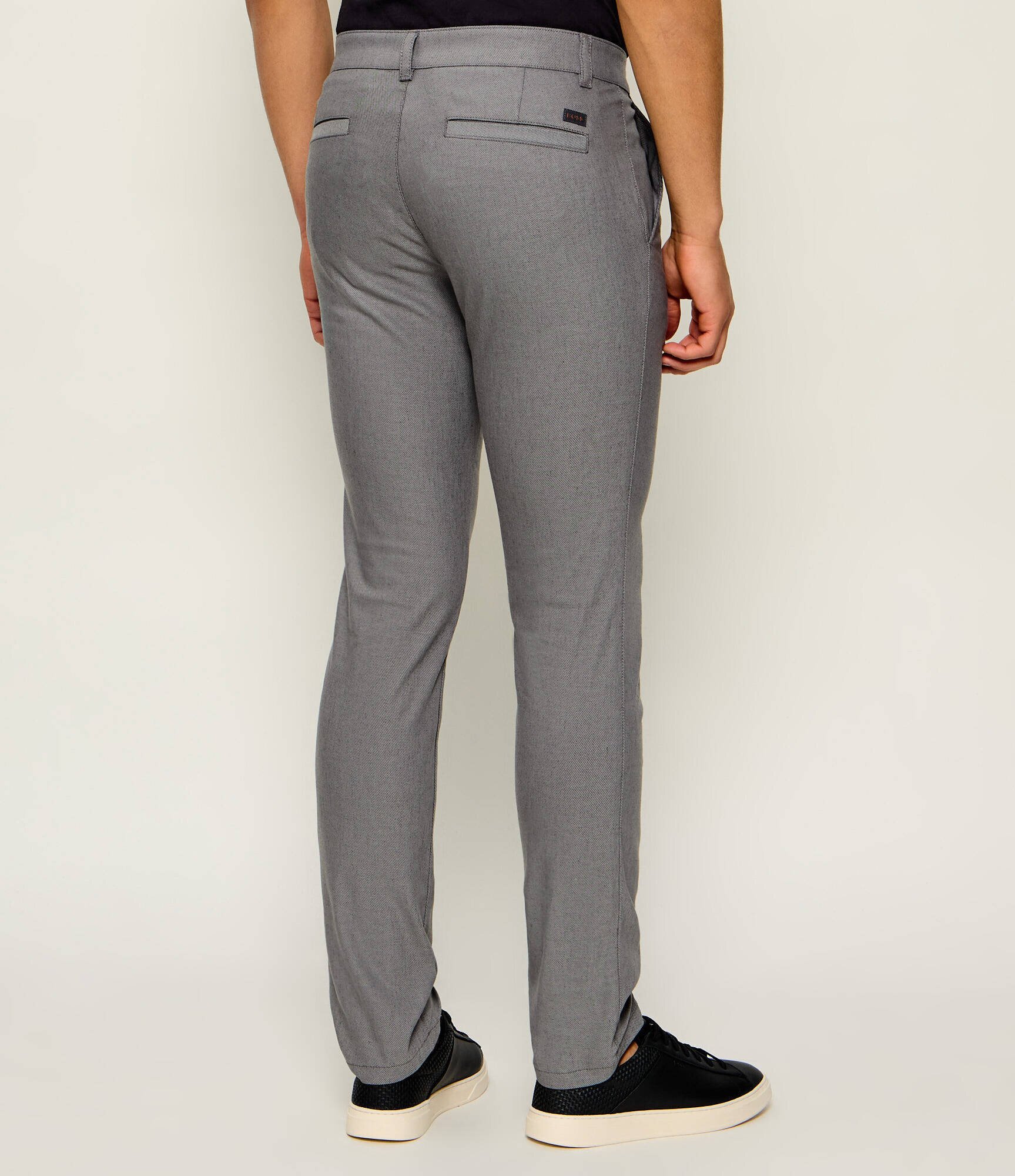 BOSS Orange Pantaloni chino | Slim Fit | cu adaos de in