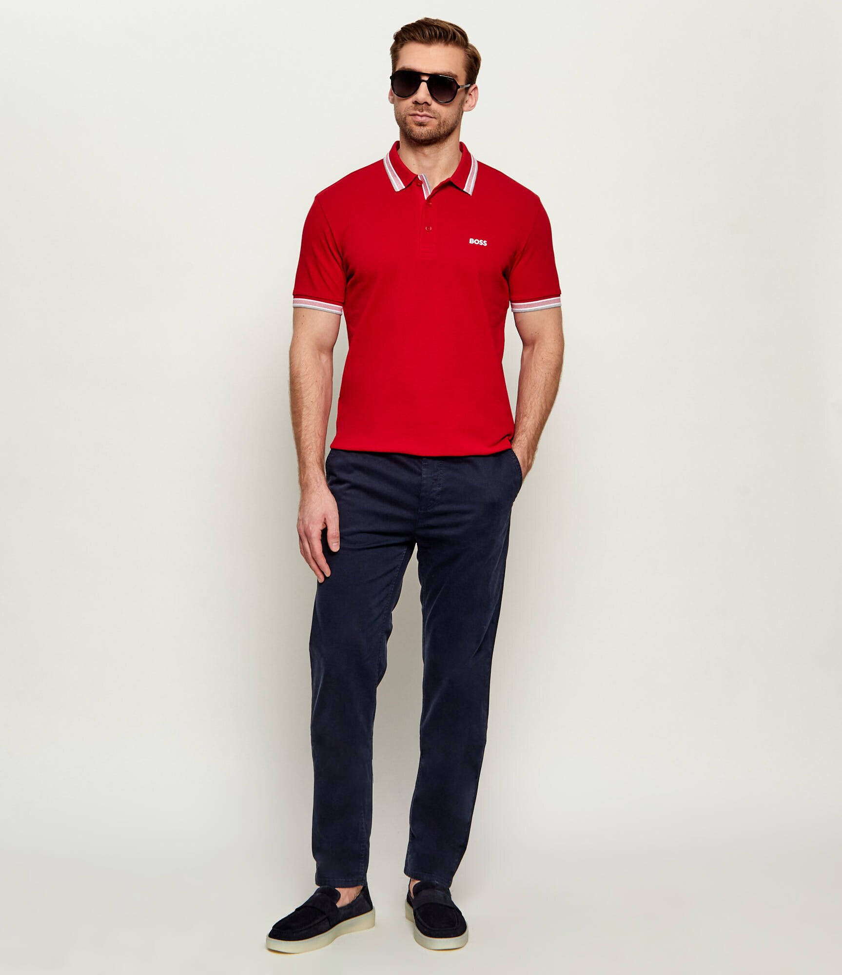 BOSS Orange Pantaloni chino | Tapered fit