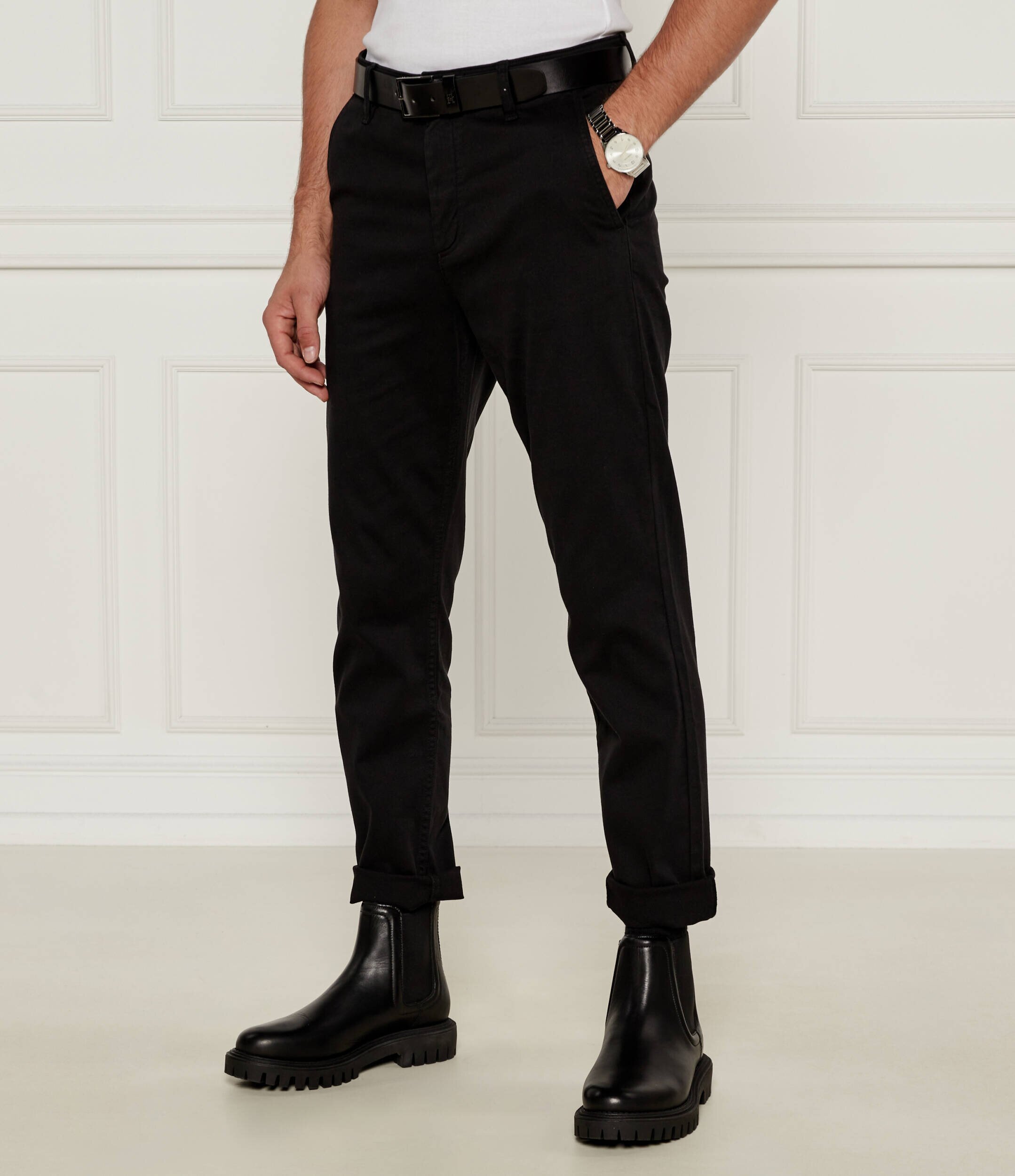 BOSS Orange Pantaloni chino | Tapered fit