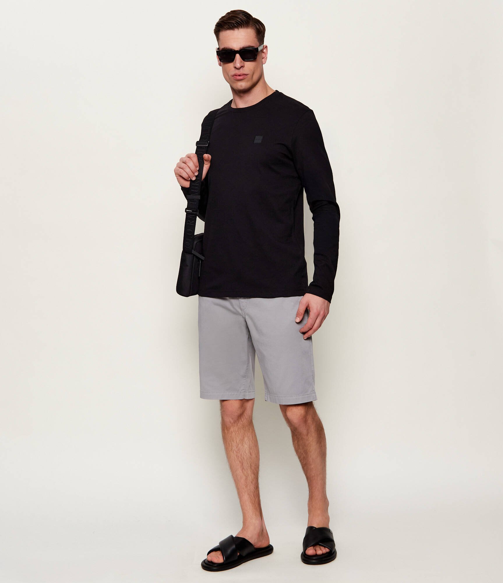 BOSS Orange Pantaloni scurți chino DS-1-S | Tapered fit