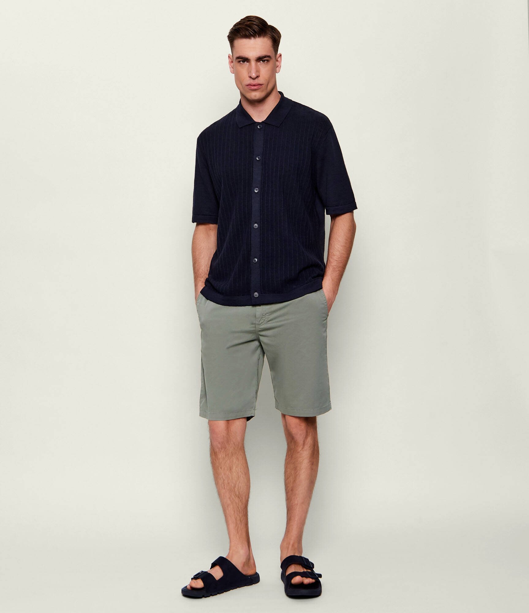 BOSS Orange Pantaloni scurți chino DS-1-S | Tapered fit