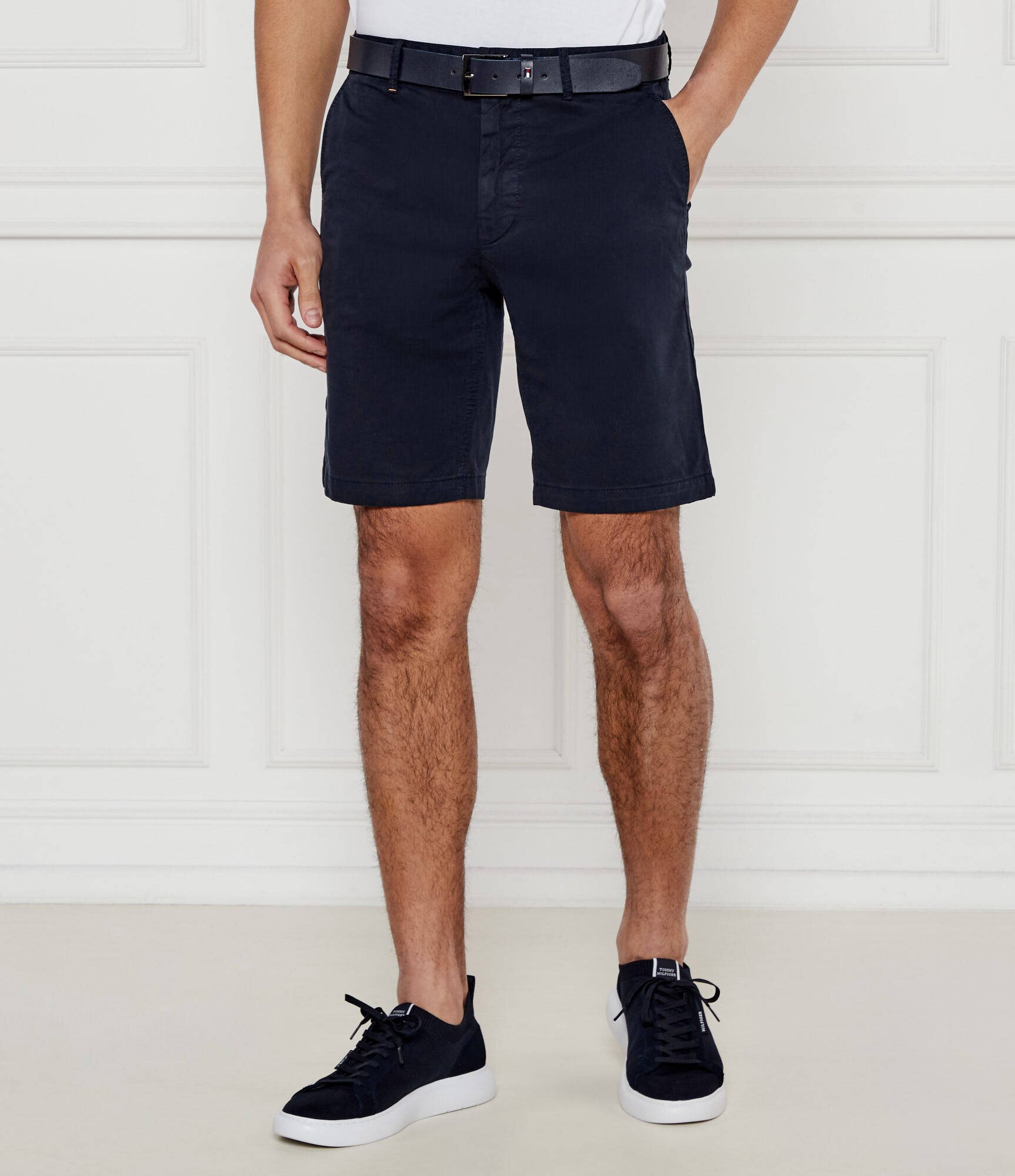 BOSS Orange Pantaloni scurți chino | Slim Fit