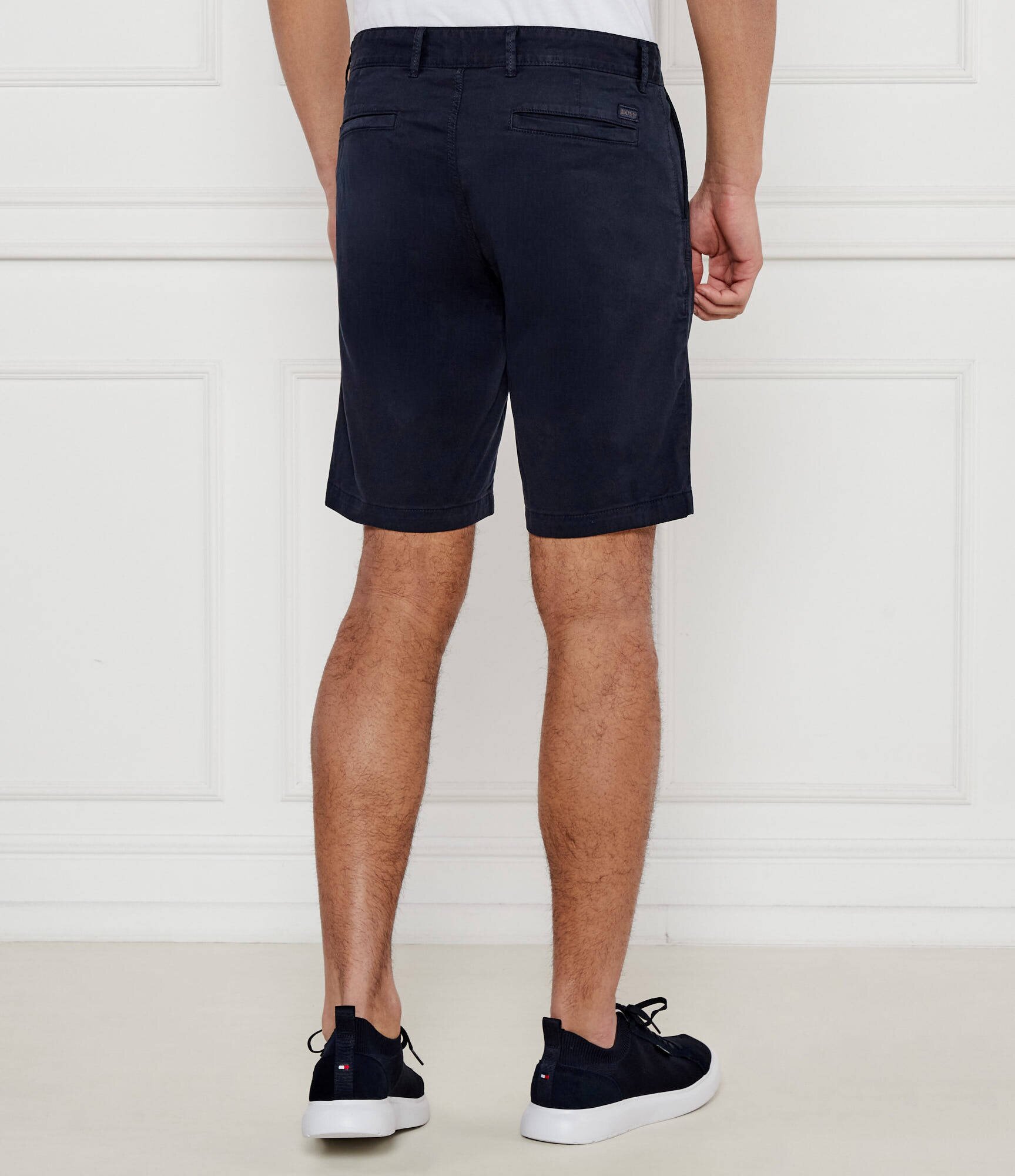 BOSS Orange Pantaloni scurți chino | Slim Fit
