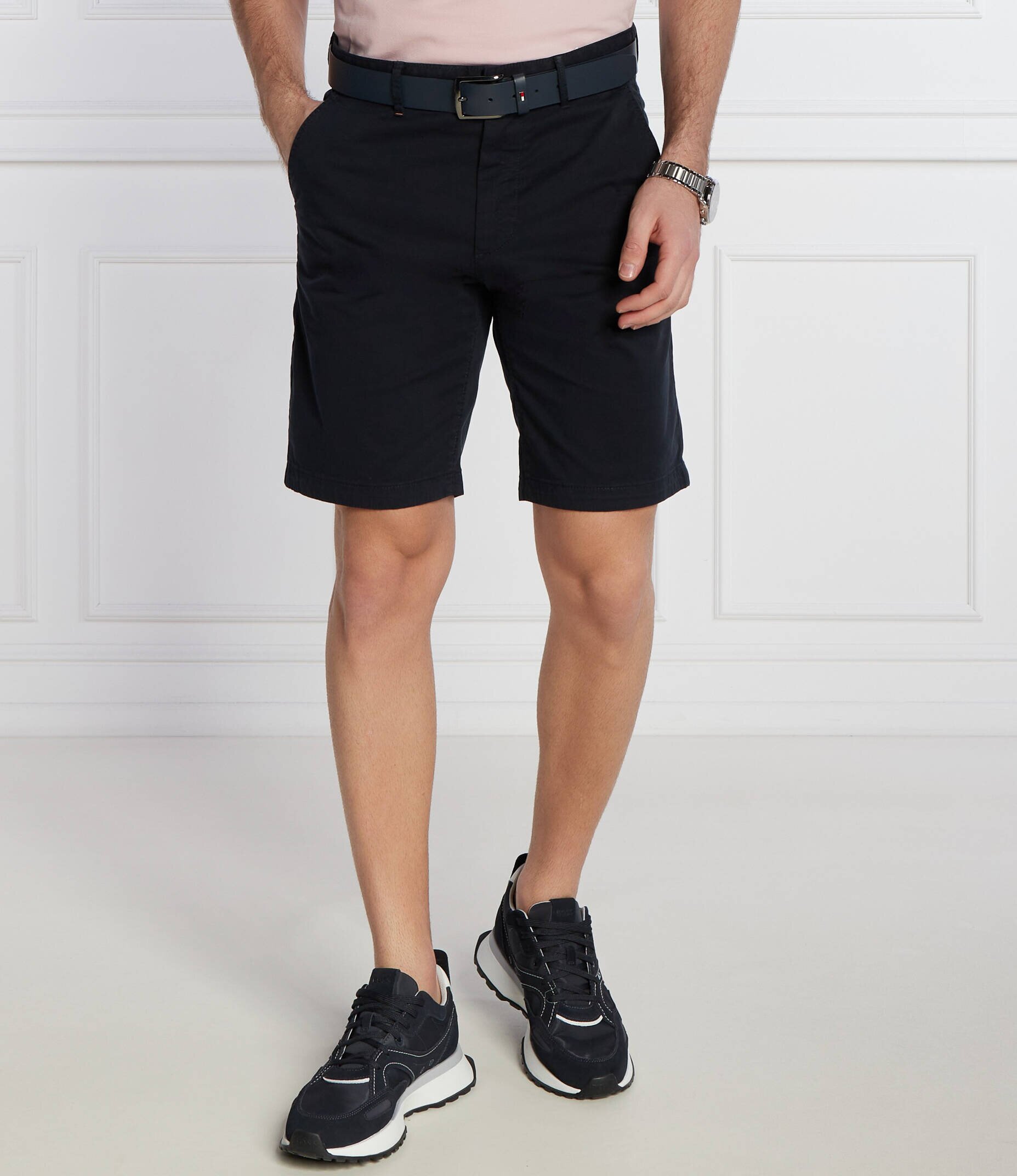 BOSS Orange Pantaloni scurți chino | Slim Fit