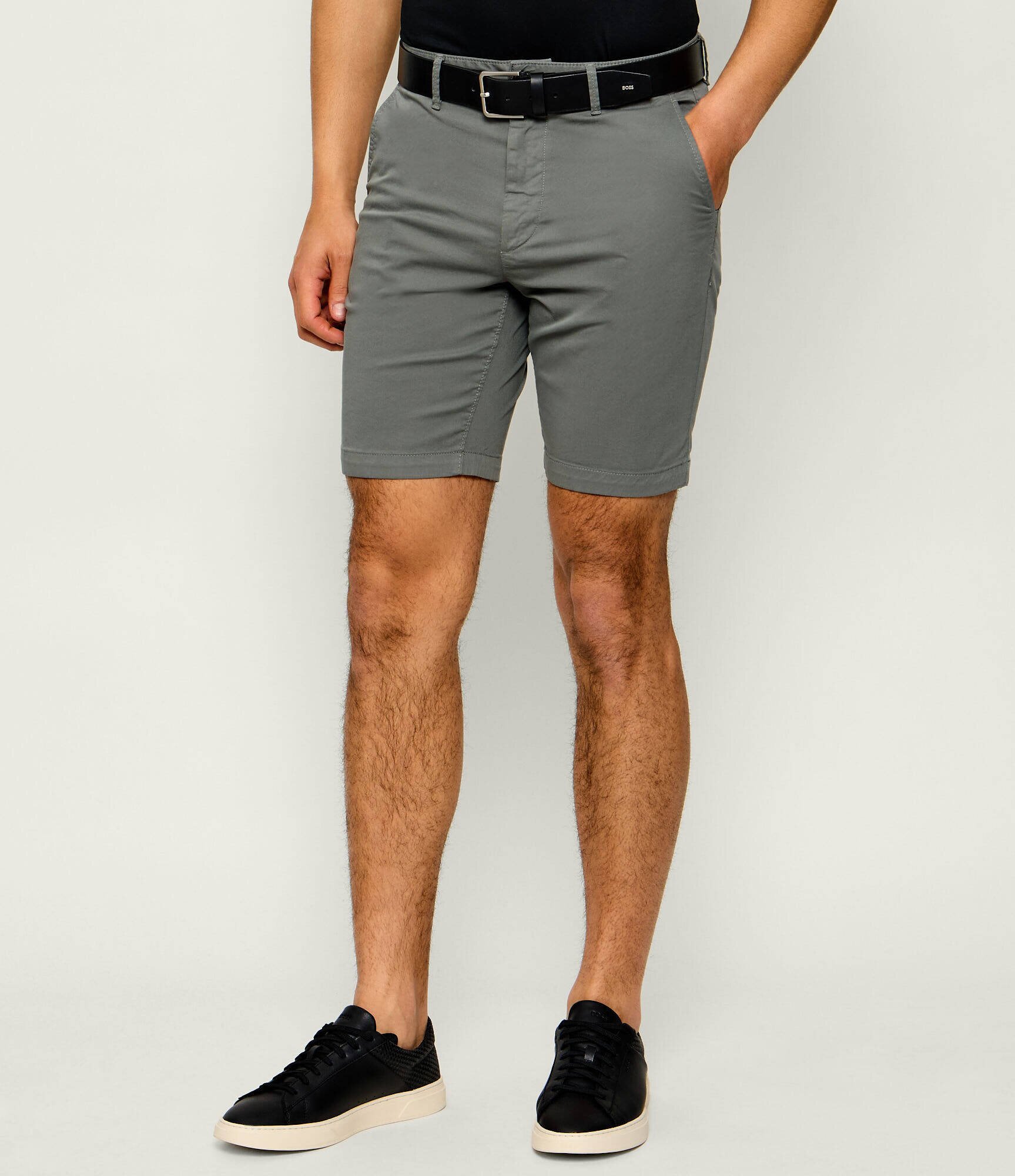 BOSS Orange Pantaloni scurți chino | Slim Fit | stretch