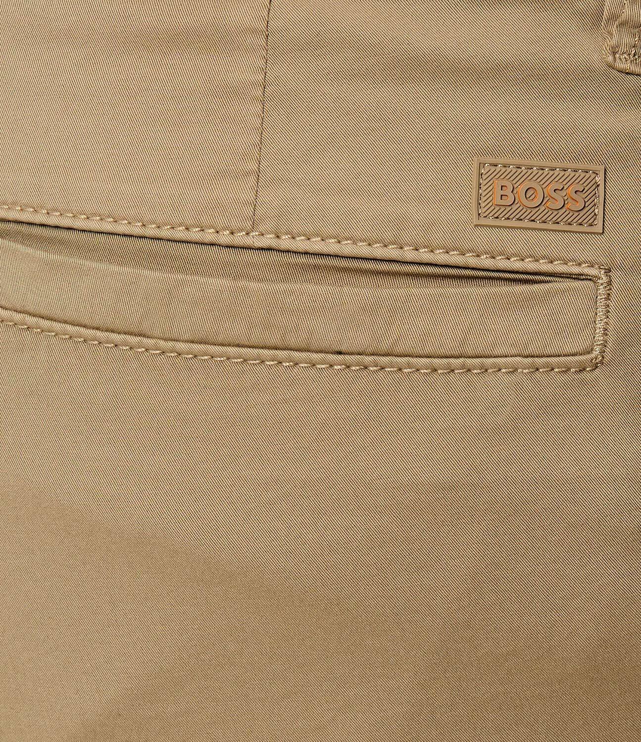 BOSS Orange Pantaloni scurți chino | Slim Fit | stretch