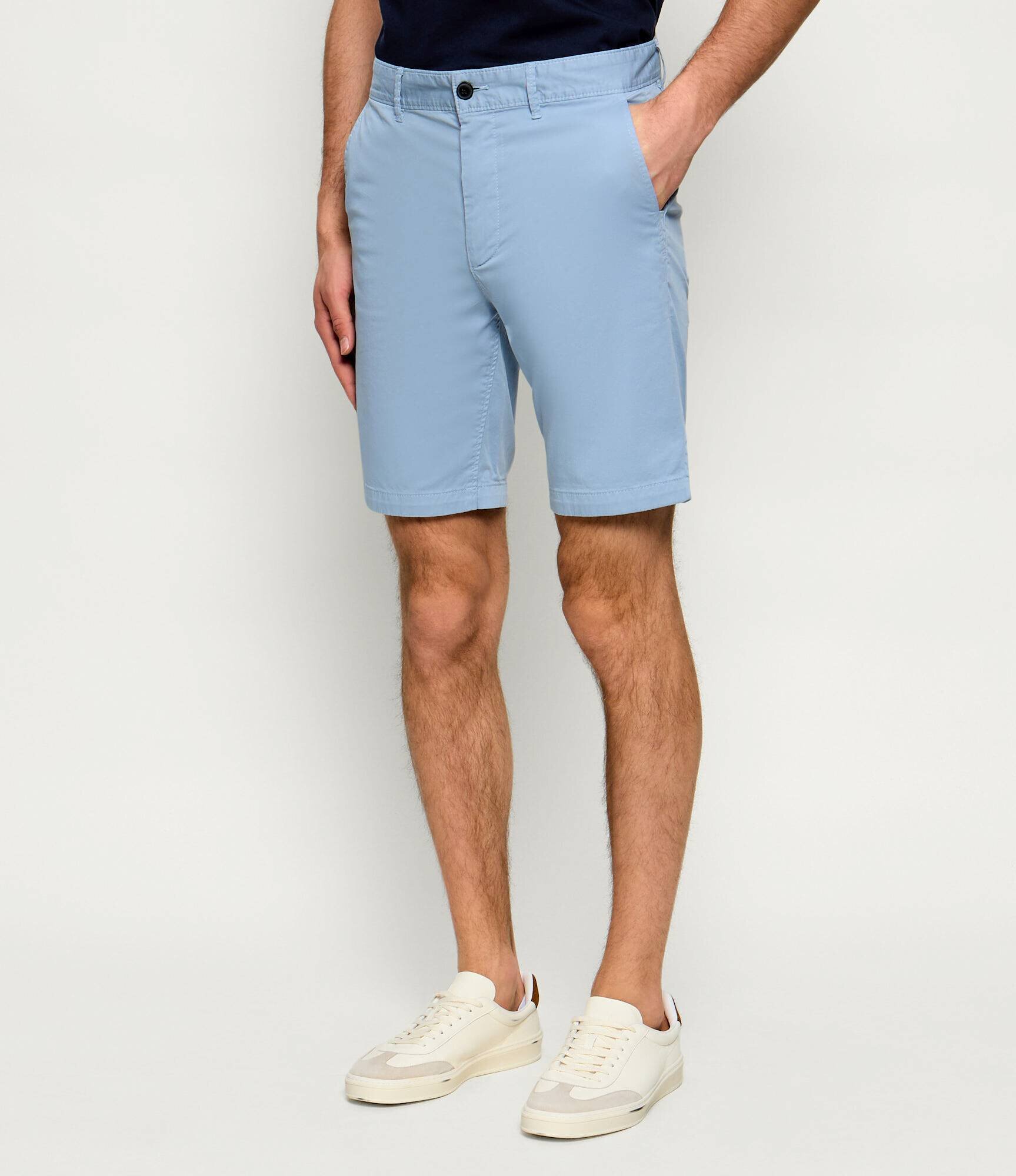 BOSS Orange Pantaloni scurți chino | Slim Fit | stretch