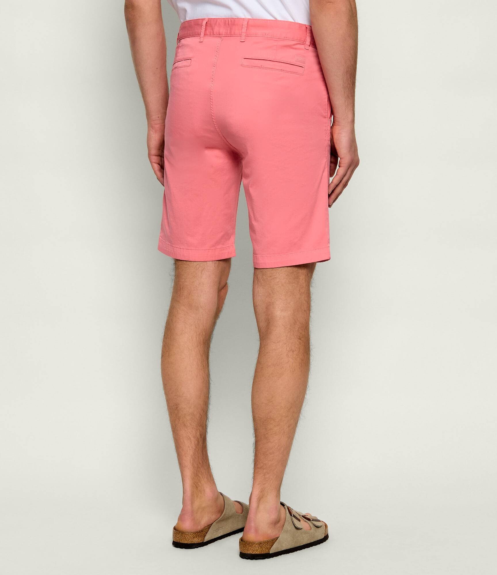 BOSS Orange Pantaloni scurți chino | Slim Fit | stretch