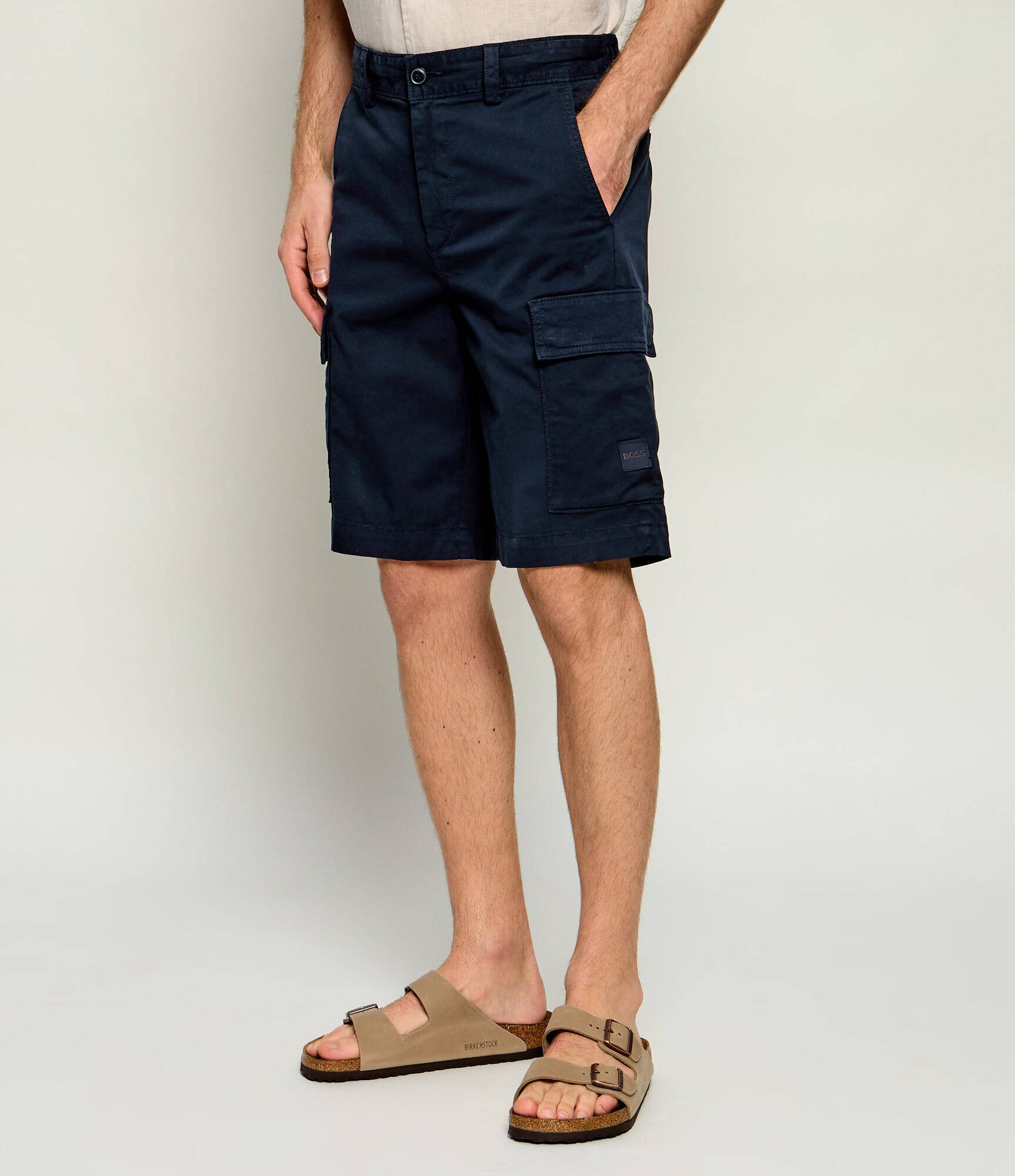 BOSS Orange Pantaloni scurți Sisla_Cargo_S1 | Relaxed fit