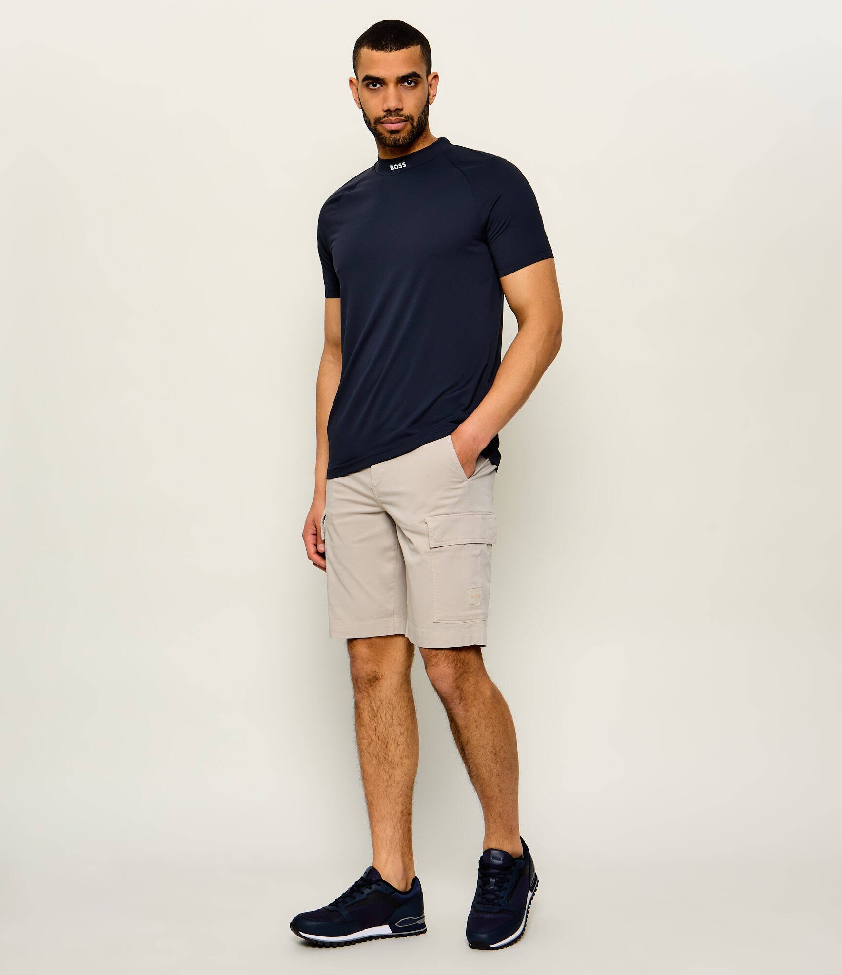 BOSS Orange Pantaloni scurți Sisla_Cargo_S1 | Relaxed fit