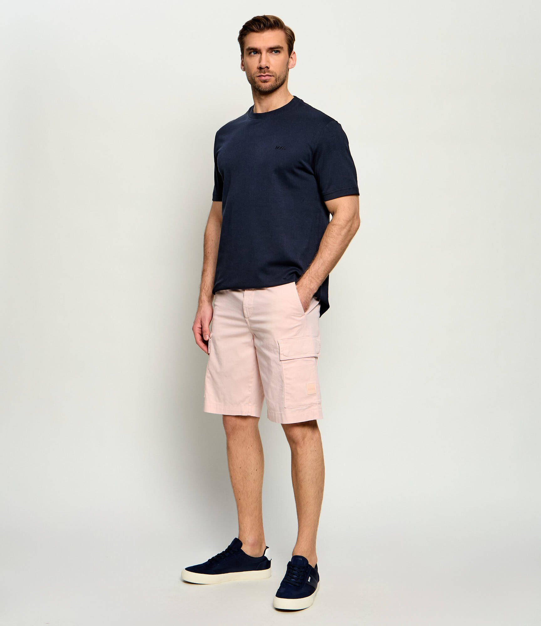 BOSS Orange Pantaloni scurți Sisla_Cargo_S1 | Relaxed fit