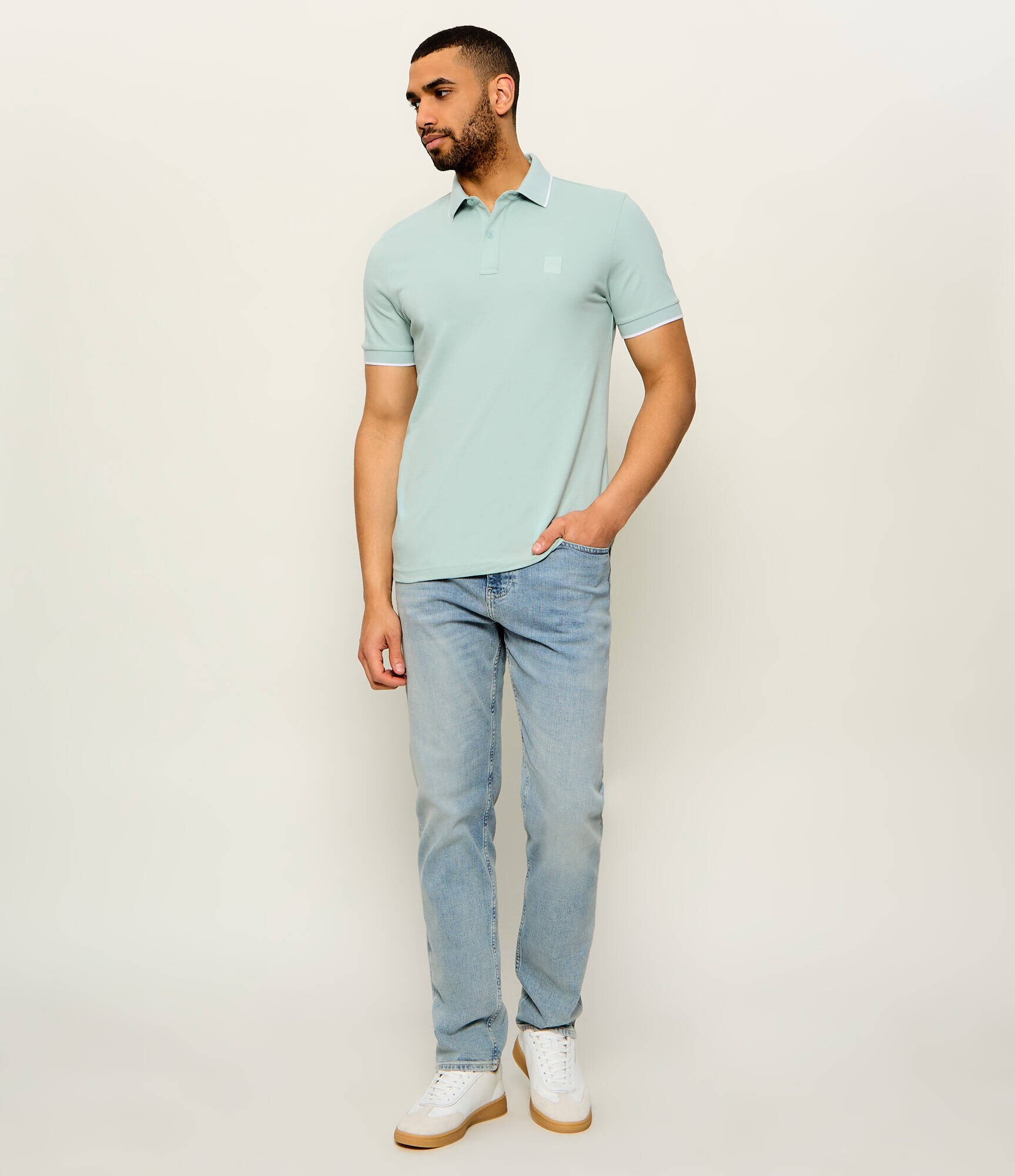 BOSS Orange Polo Passertip | Slim Fit | pique