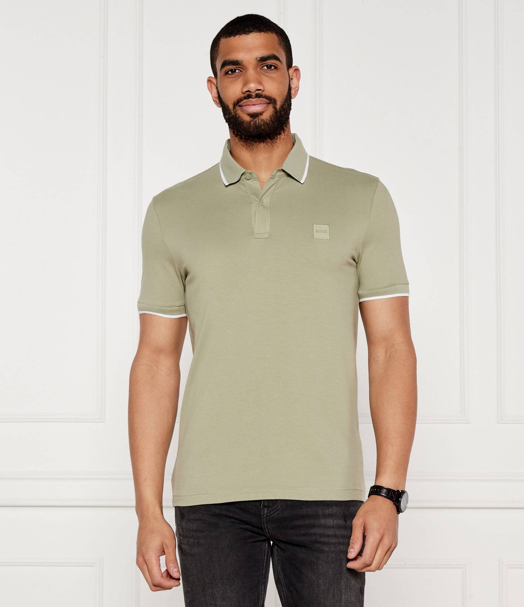 BOSS Orange Polo Passertip | Slim Fit | pique