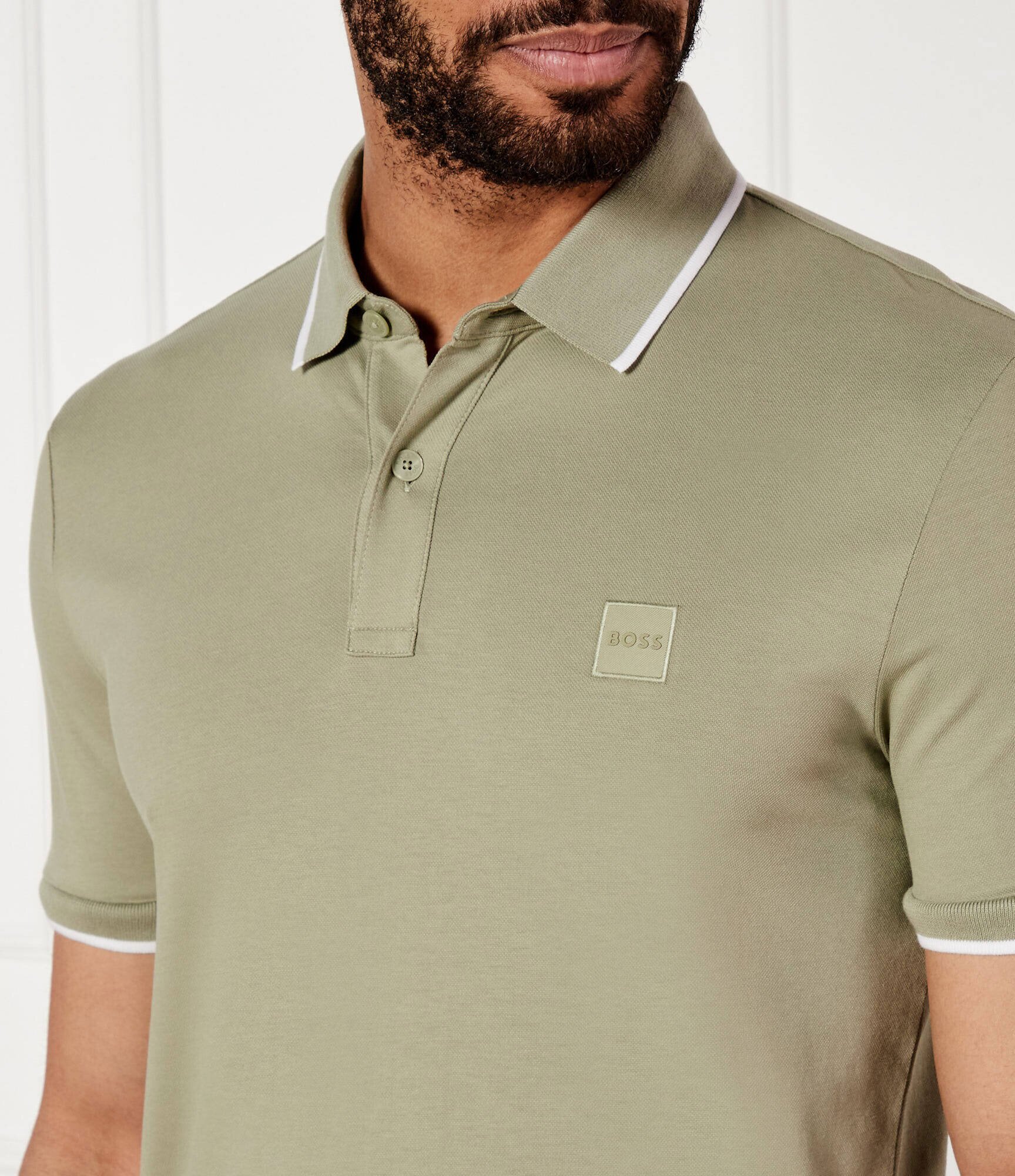 BOSS Orange Polo Passertip | Slim Fit | pique