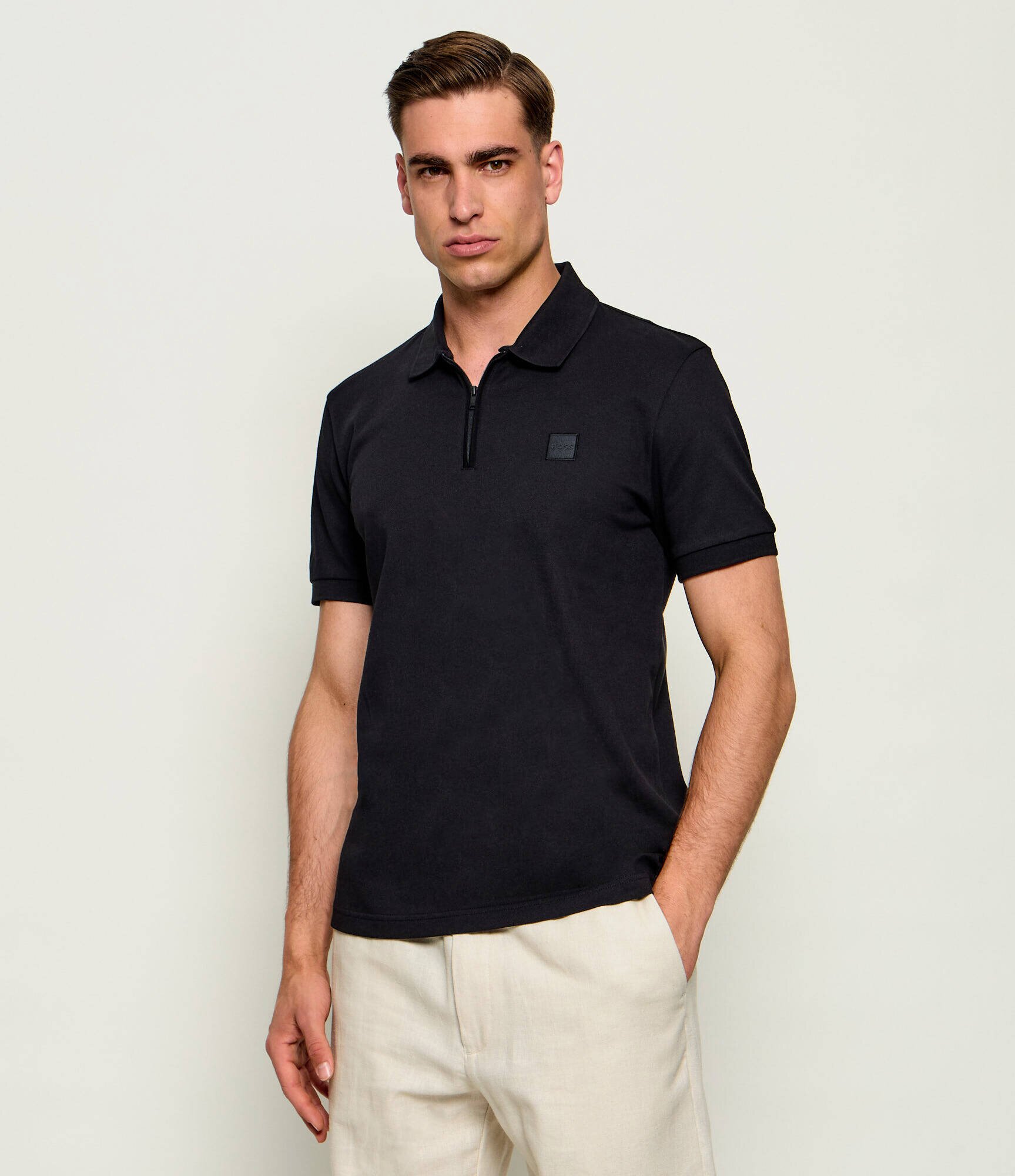 BOSS Orange Polo Passerzip | Slim Fit