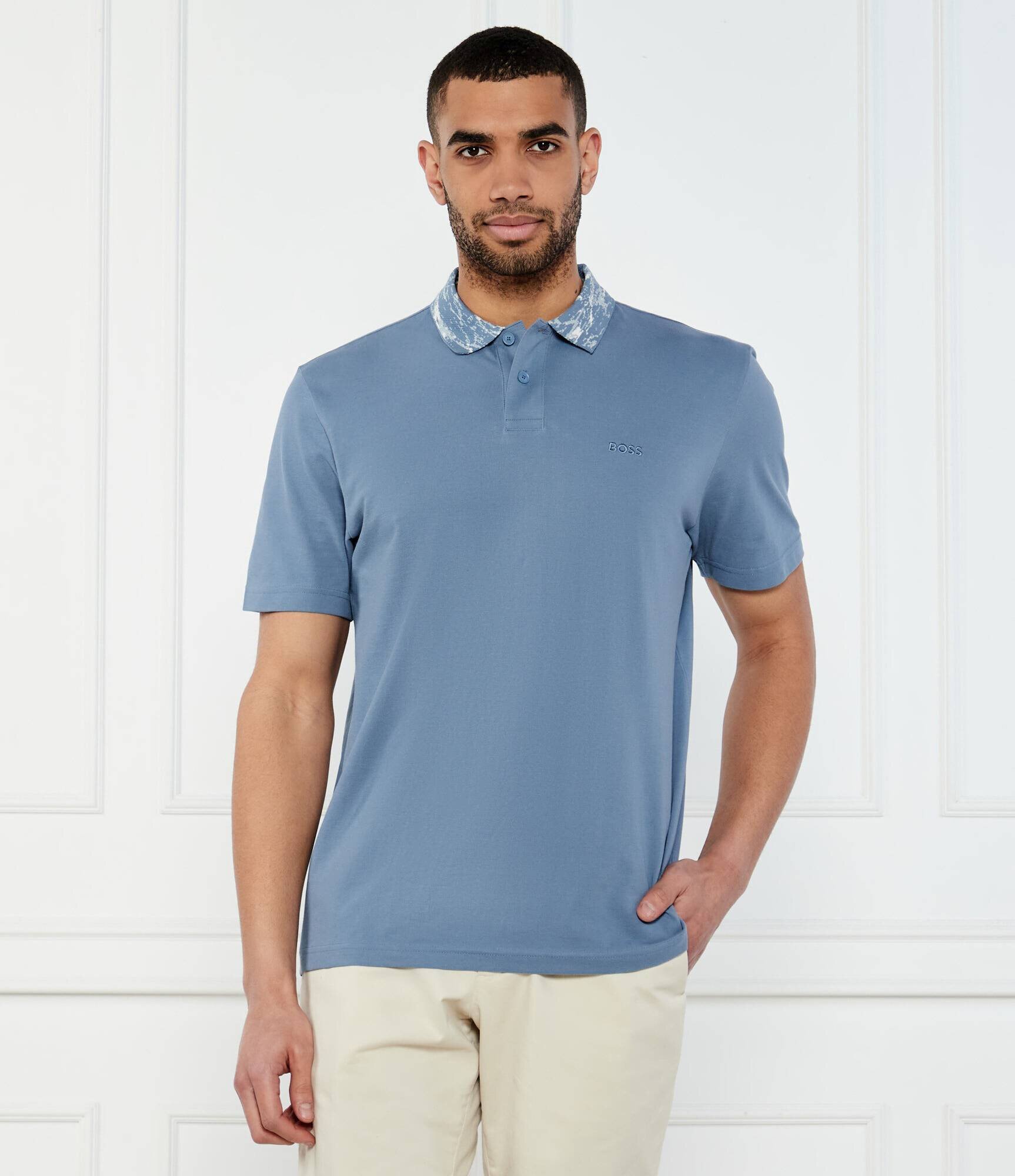 BOSS Orange Polo Pe_desertcollar | Relaxed fit