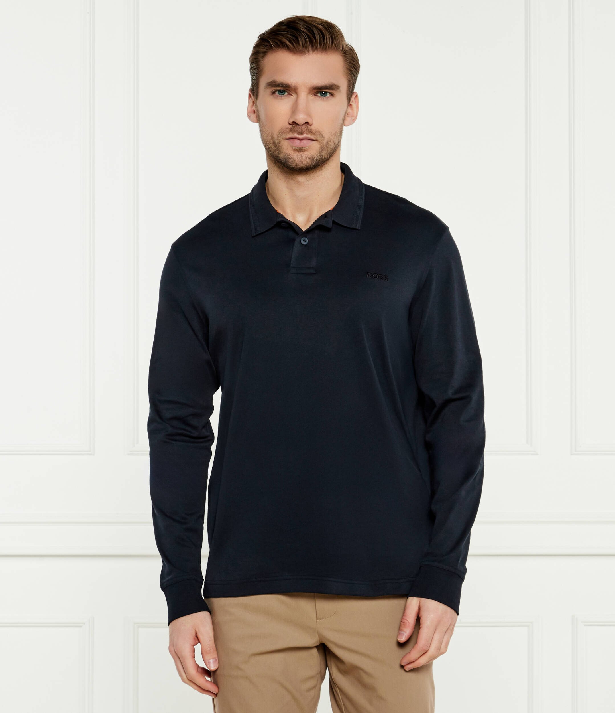 BOSS Orange Polo Pe_interlock_long | Regular Fit