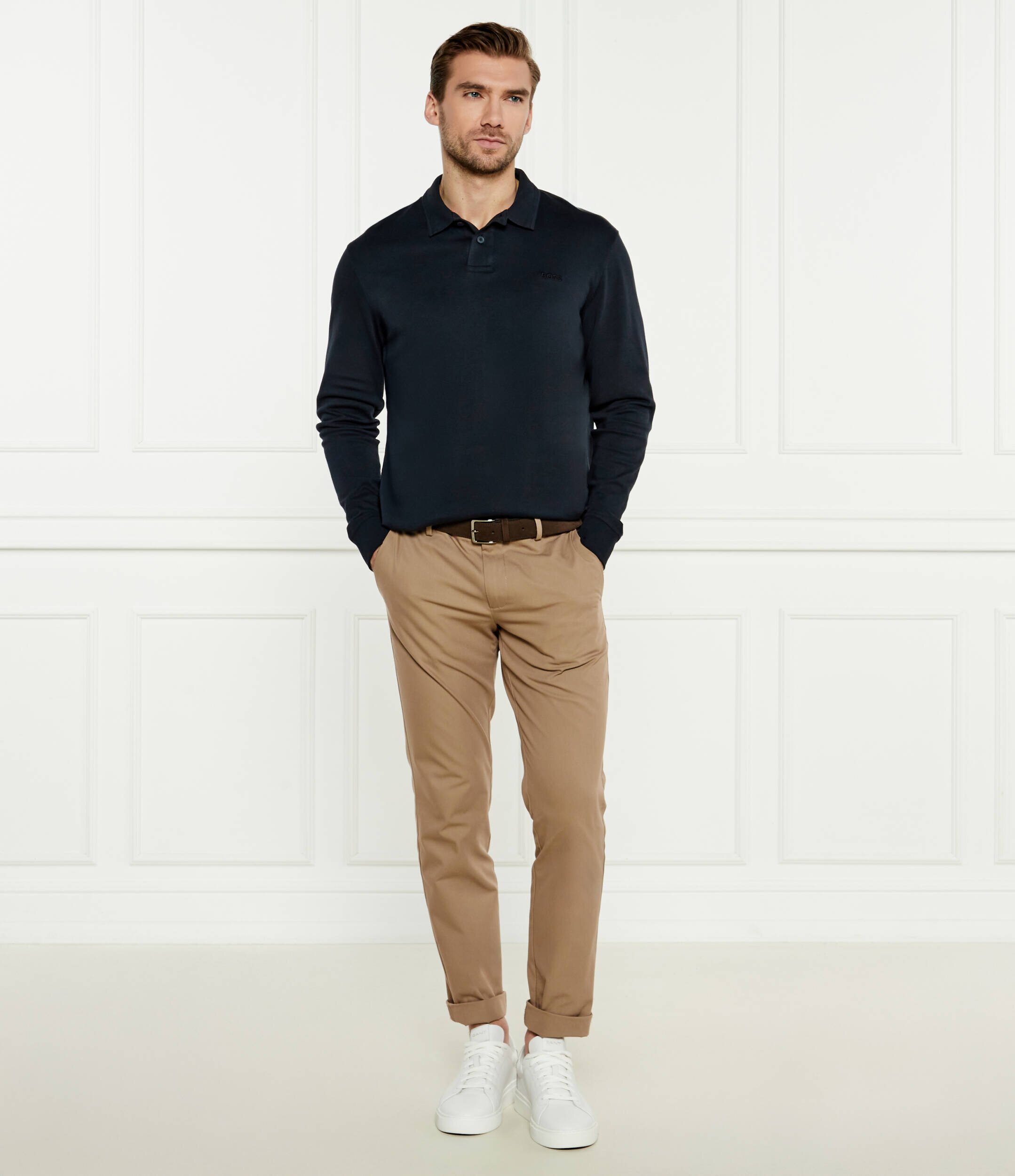 BOSS Orange Polo Pe_interlock_long | Regular Fit