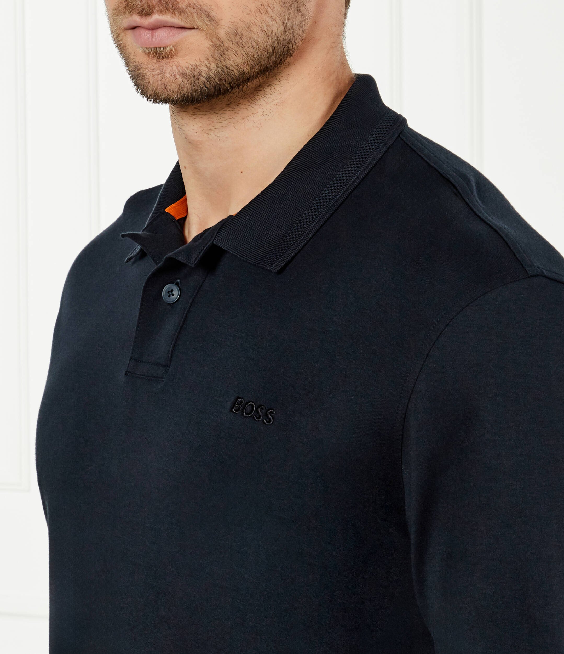 BOSS Orange Polo Pe_interlock_long | Regular Fit