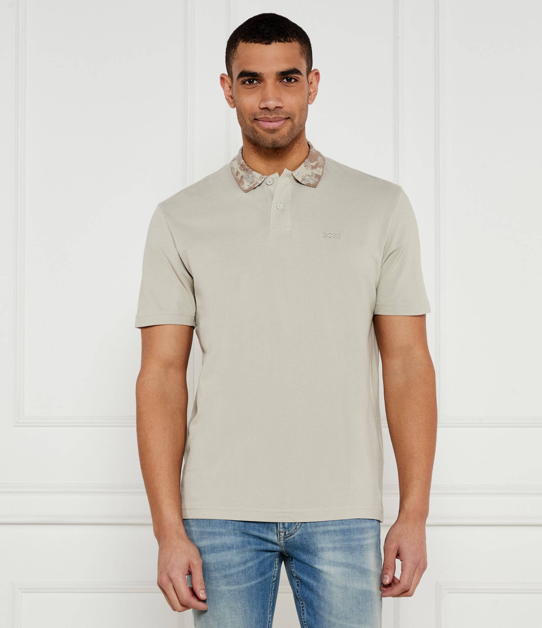 BOSS Orange Polo Pe_JungleCollar | Relaxed fit | pique