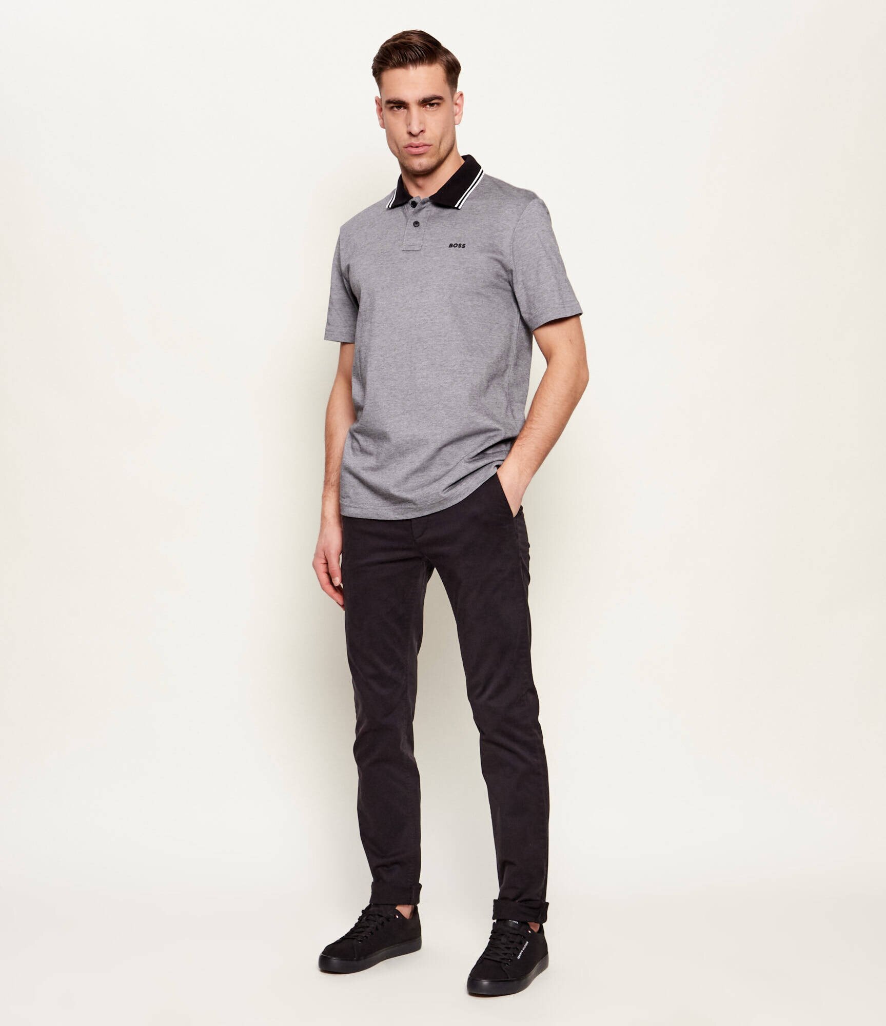 BOSS Orange Polo PeoxfordNew | Relaxed fit oxford