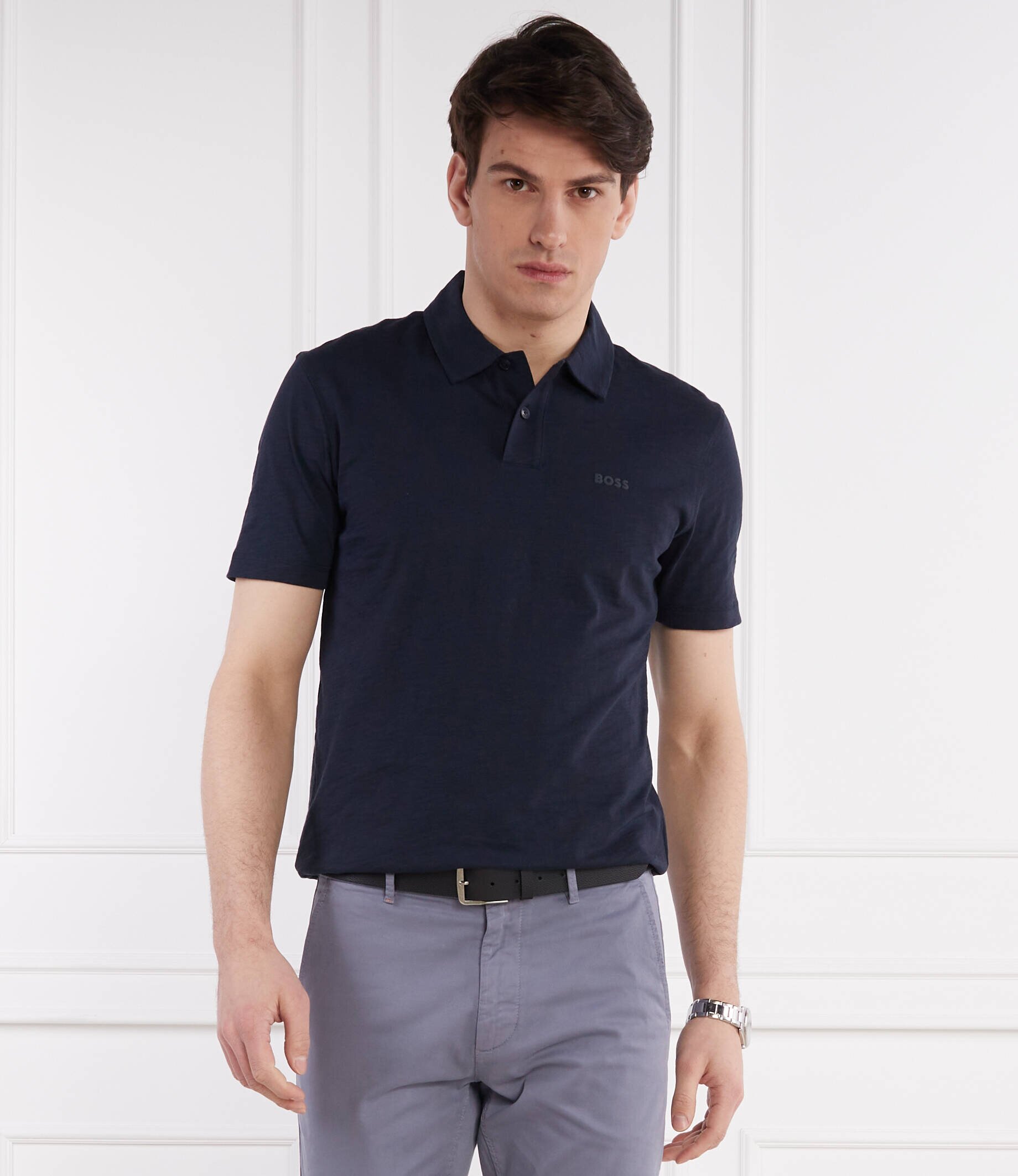 BOSS Orange Polo slub | Regular Fit