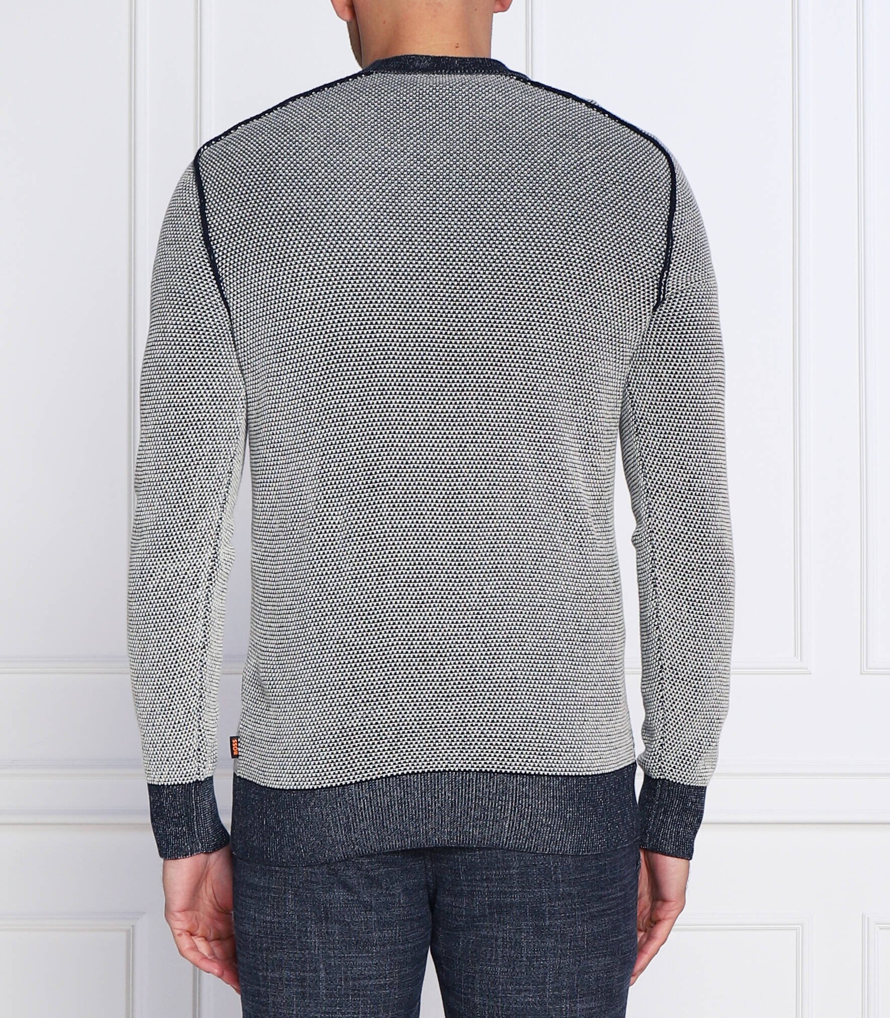 BOSS Orange Pulover Akopak | Slim Fit