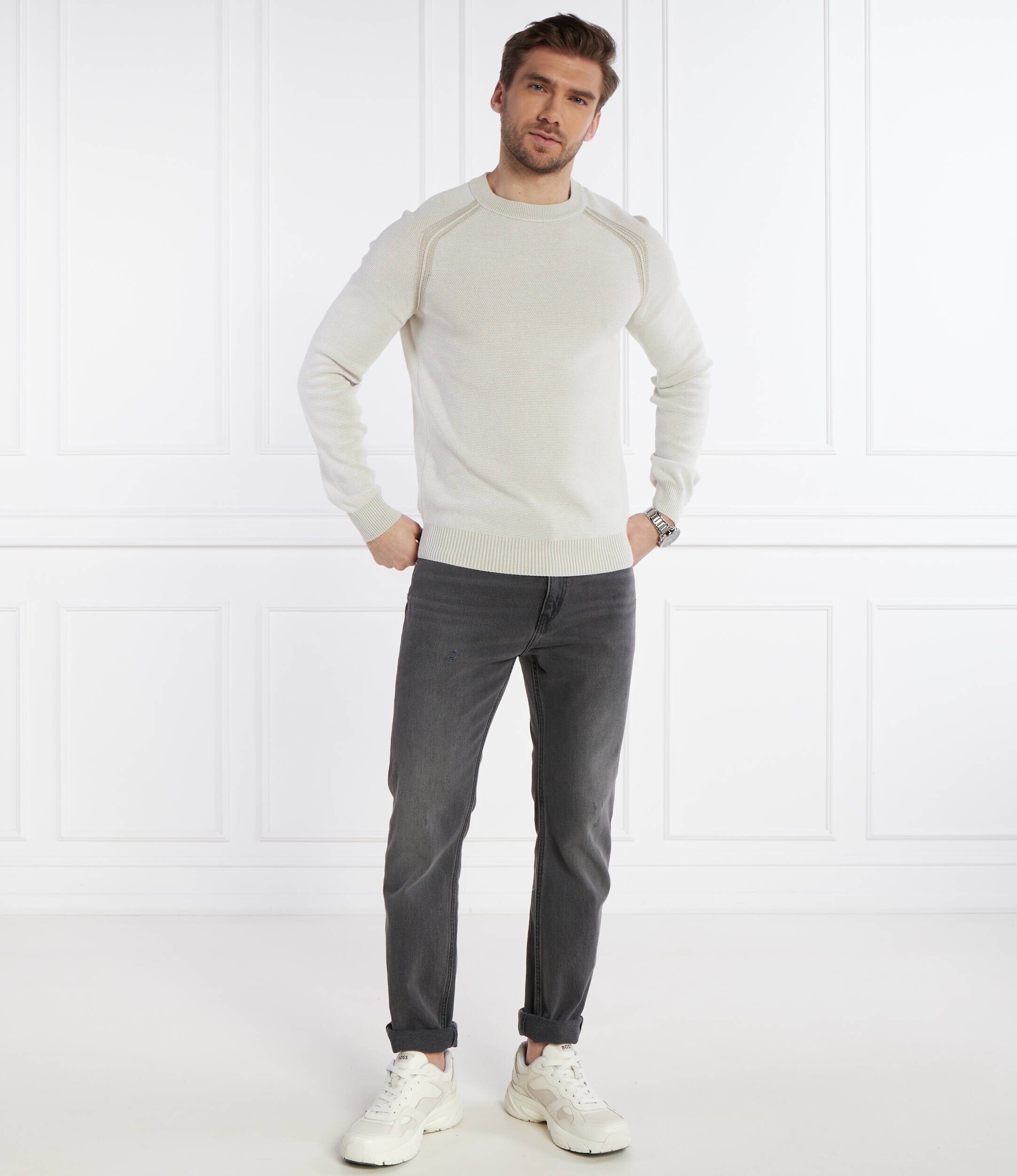 BOSS Orange Pulover Apuok | Regular Fit