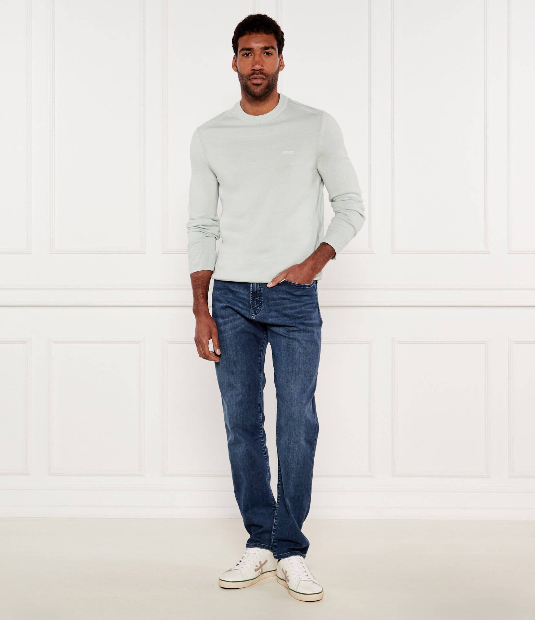 BOSS Orange Pulover Asac_C | Regular Fit