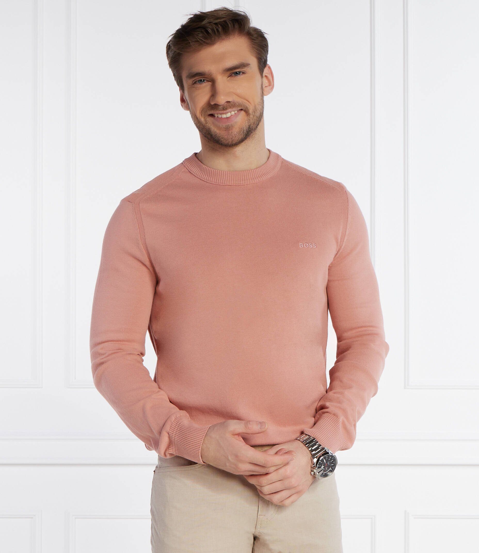 BOSS Orange Pulover Asac_C | Regular Fit