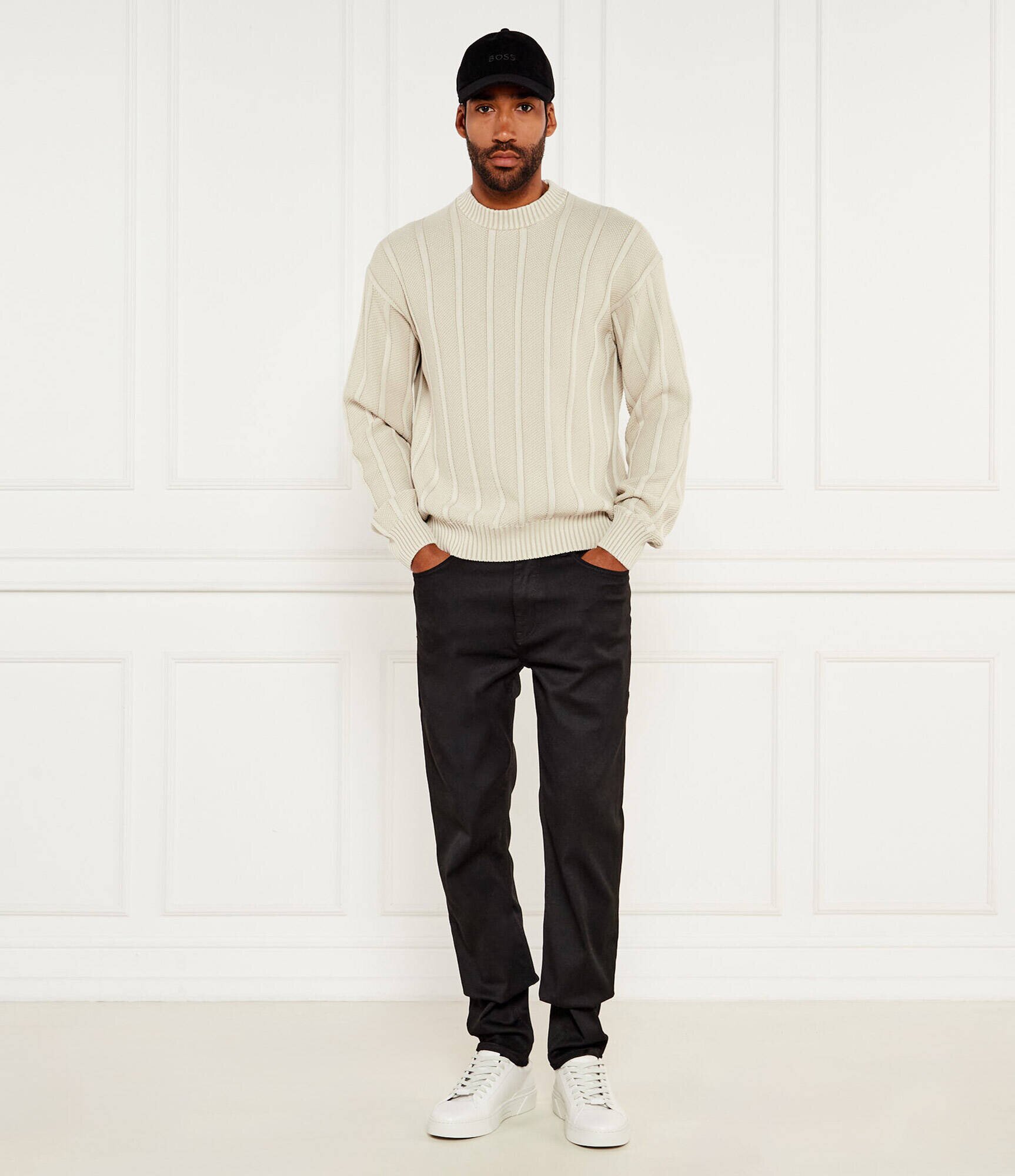 BOSS Orange Pulover Kaktus | Relaxed fit