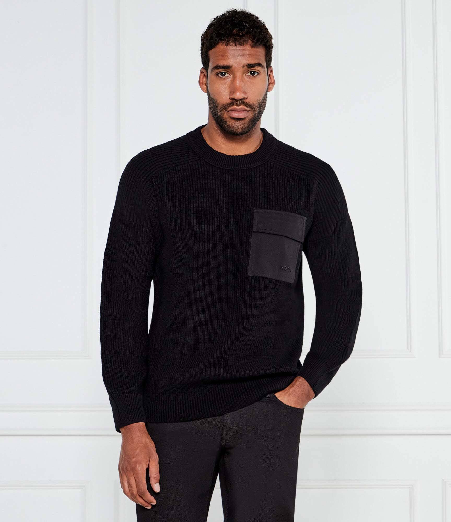 BOSS Orange Pulover Kalamaro | Loose fit