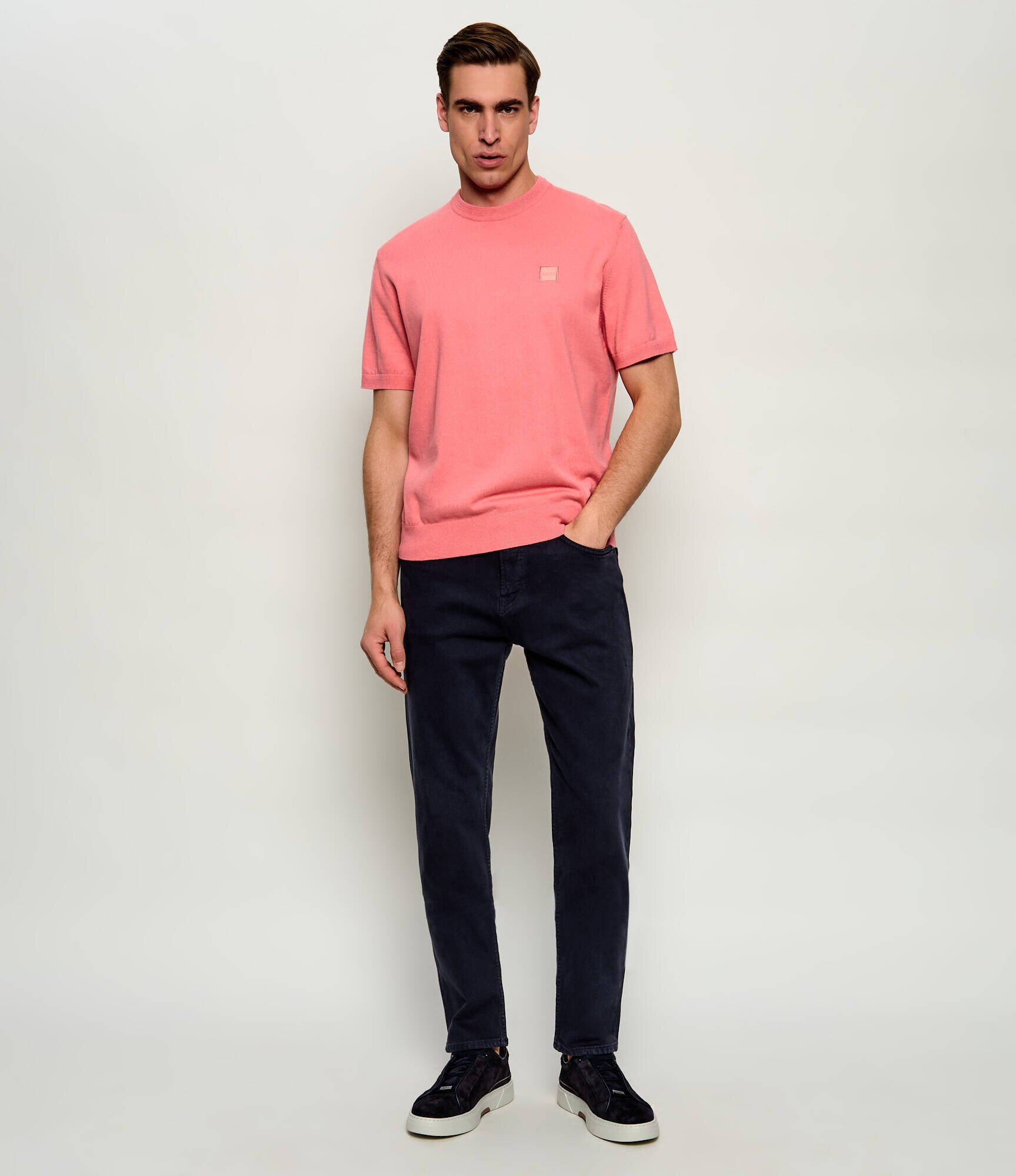 BOSS Orange Pulover Kanacho | regular fit cu adaos de cașmir