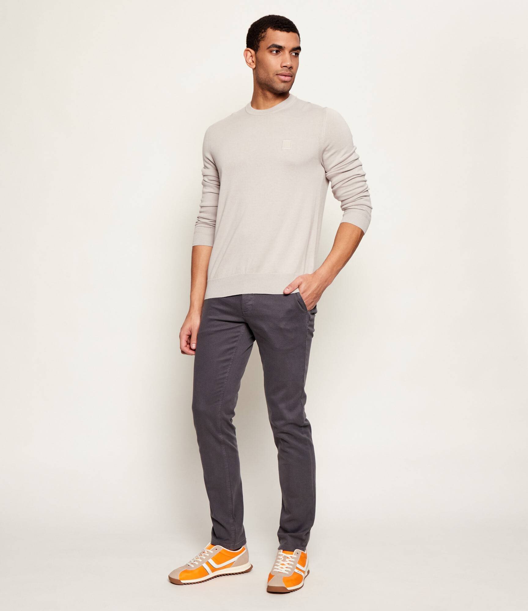 BOSS Orange Pulover Kanovano_S | regular fit cu adaos de cașmir