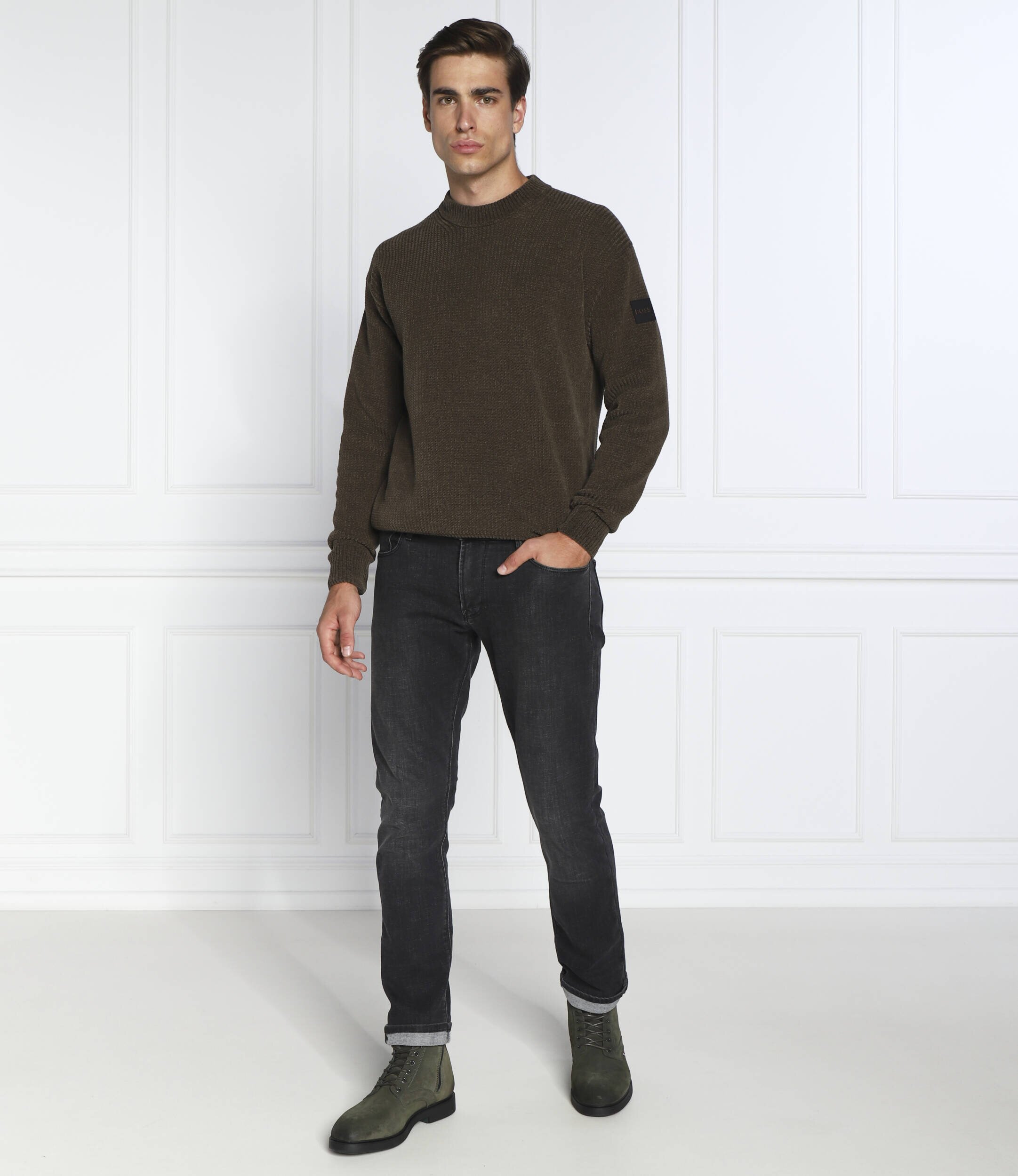 BOSS Orange Pulover Komentino | Regular Fit