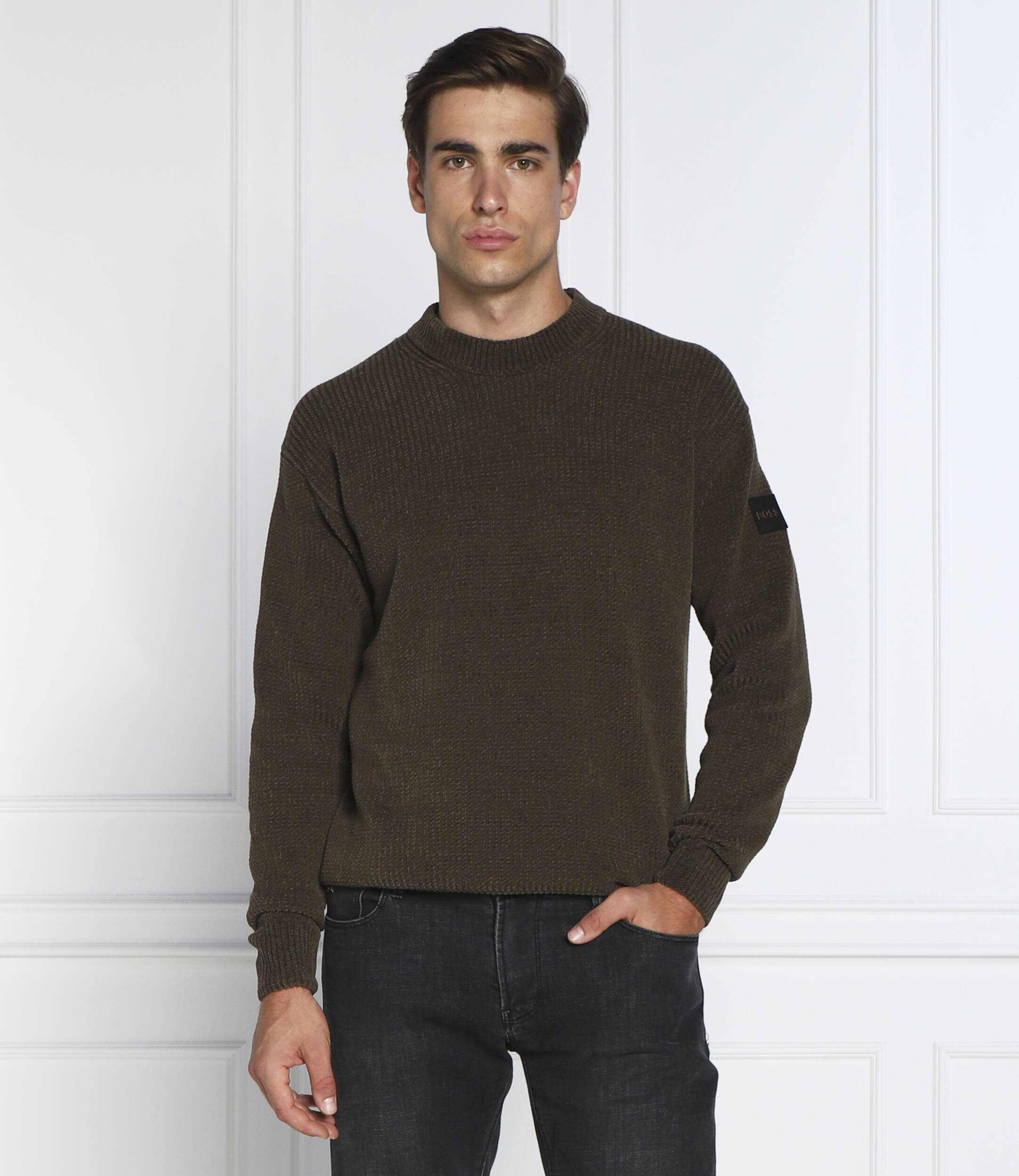 BOSS Orange Pulover Komentino | Regular Fit