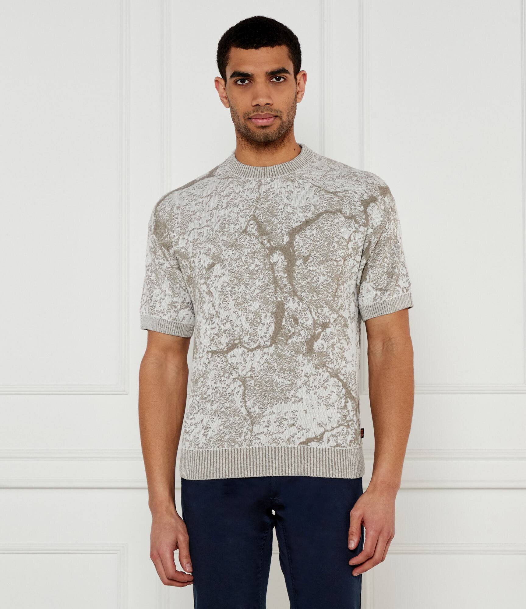 BOSS Orange Pulover Krocato | Loose fit