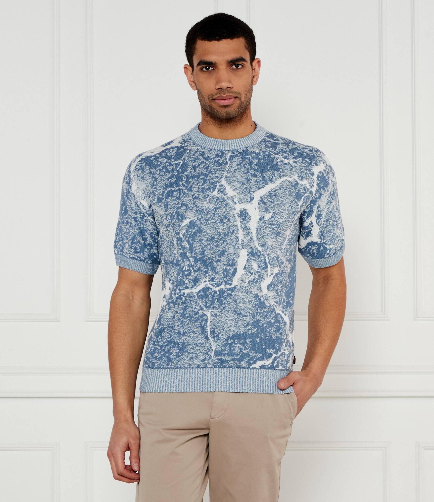 BOSS Orange Pulover Krocato | Loose fit