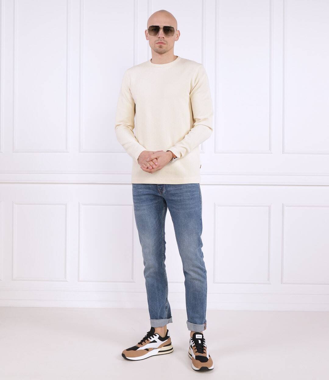 BOSS Orange Pulover Tempesto | Regular Fit