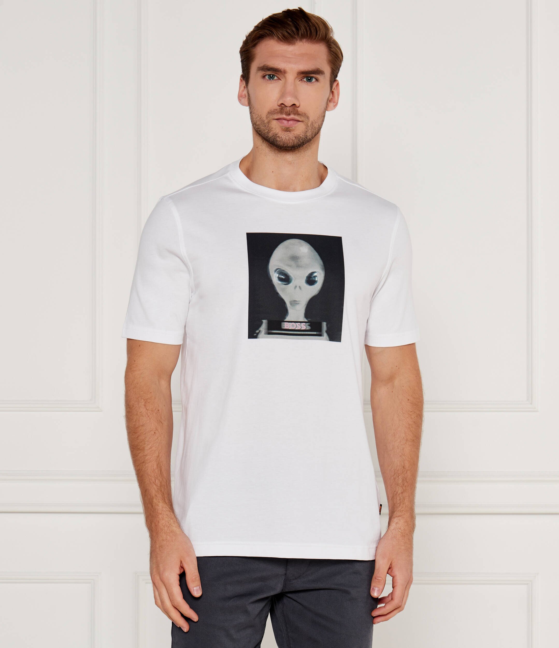 BOSS Orange Tricou Alien | Regular Fit