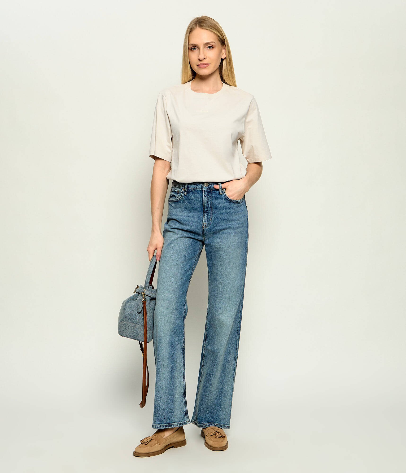 BOSS Orange Tricou C_Enis | Loose fit