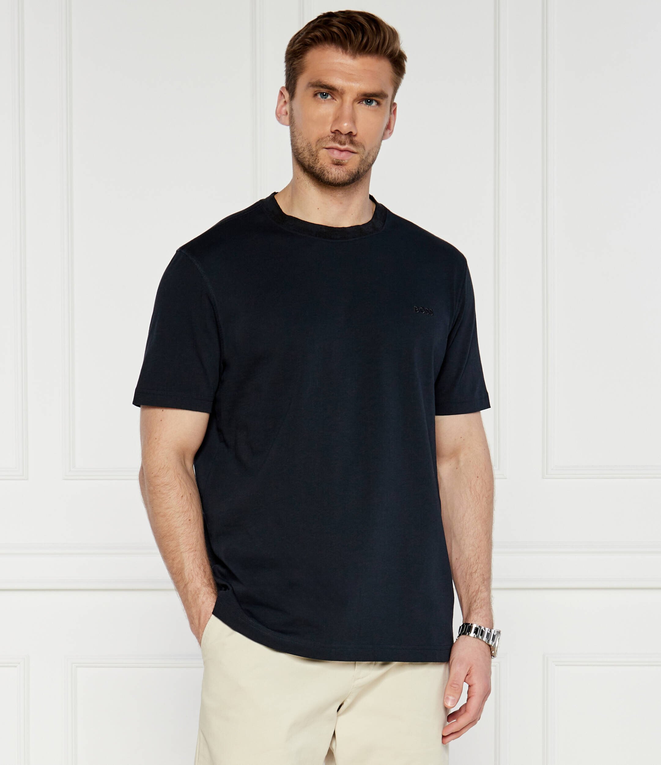 BOSS Orange Tricou Camo | Regular Fit