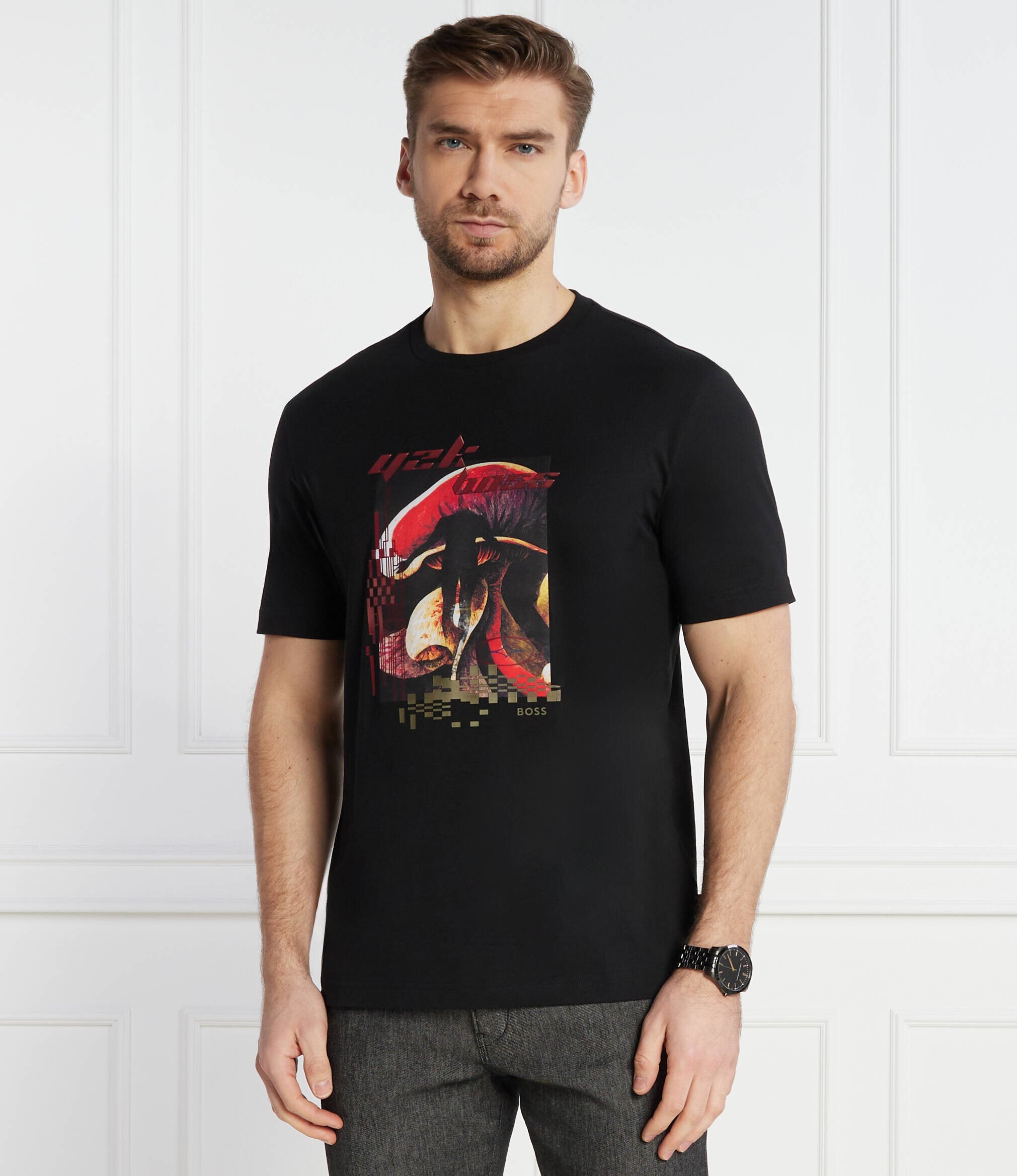 BOSS Orange Tricou eeMushroom | Regular Fit