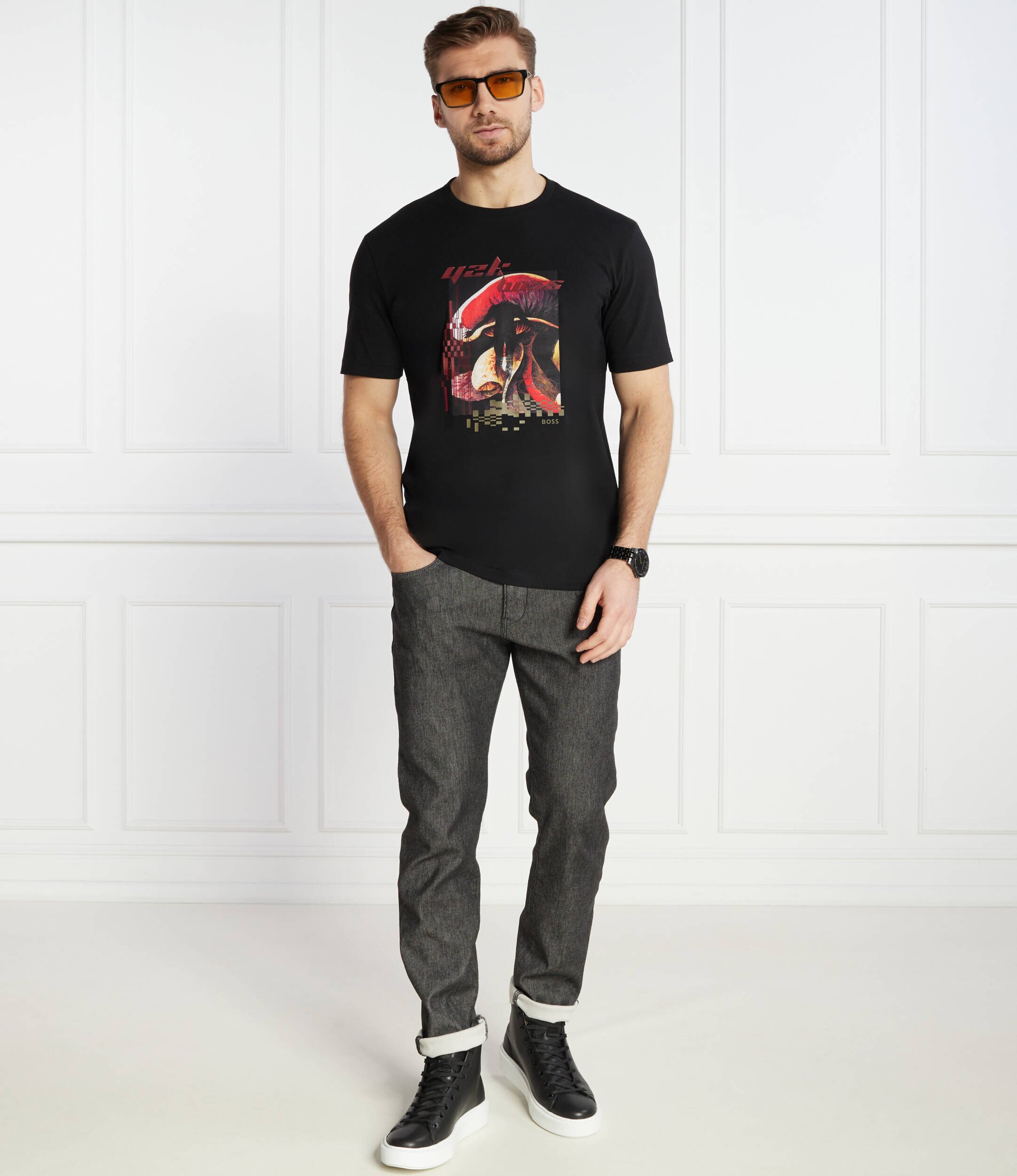 BOSS Orange Tricou eeMushroom | Regular Fit