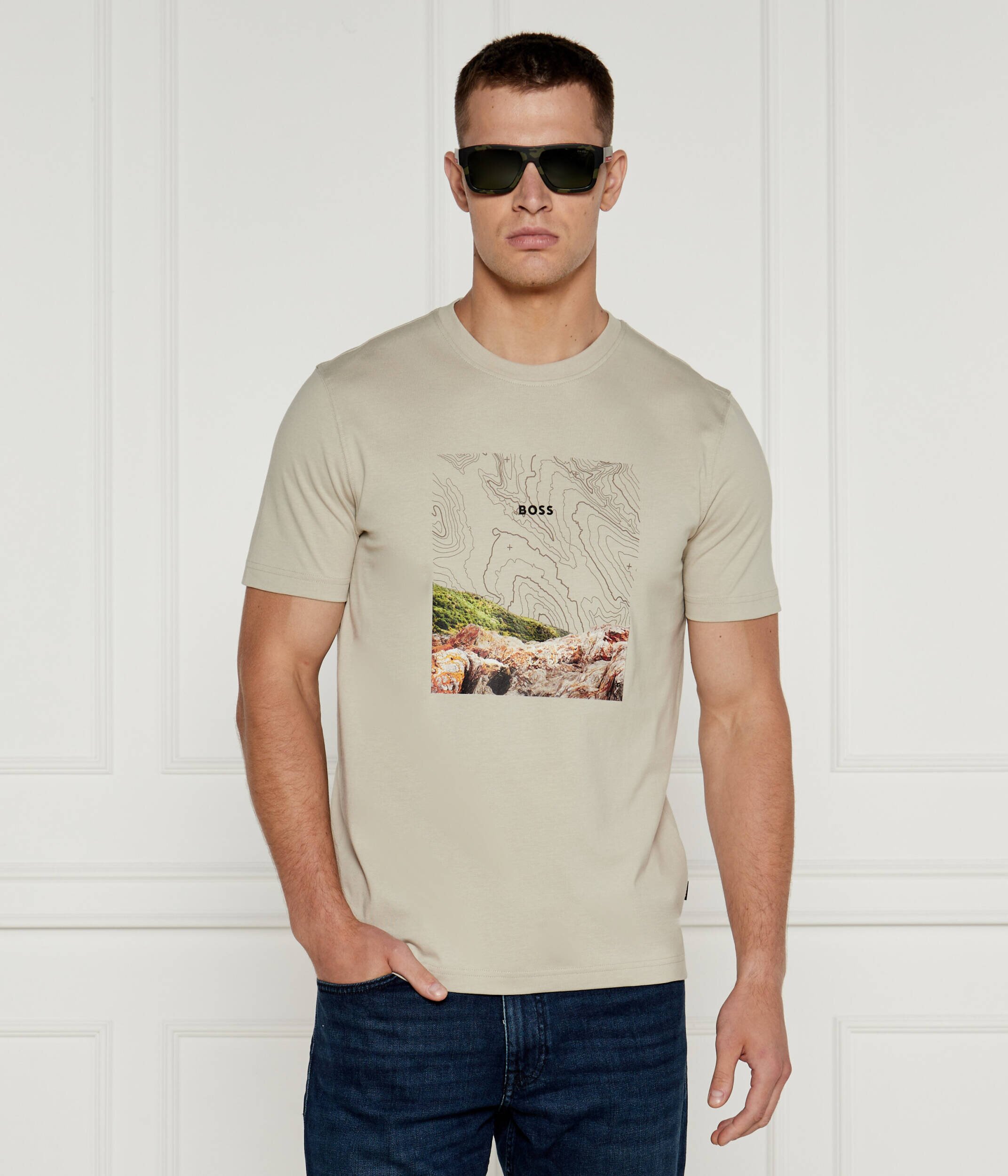 BOSS Orange Tricou Forest | Regular Fit