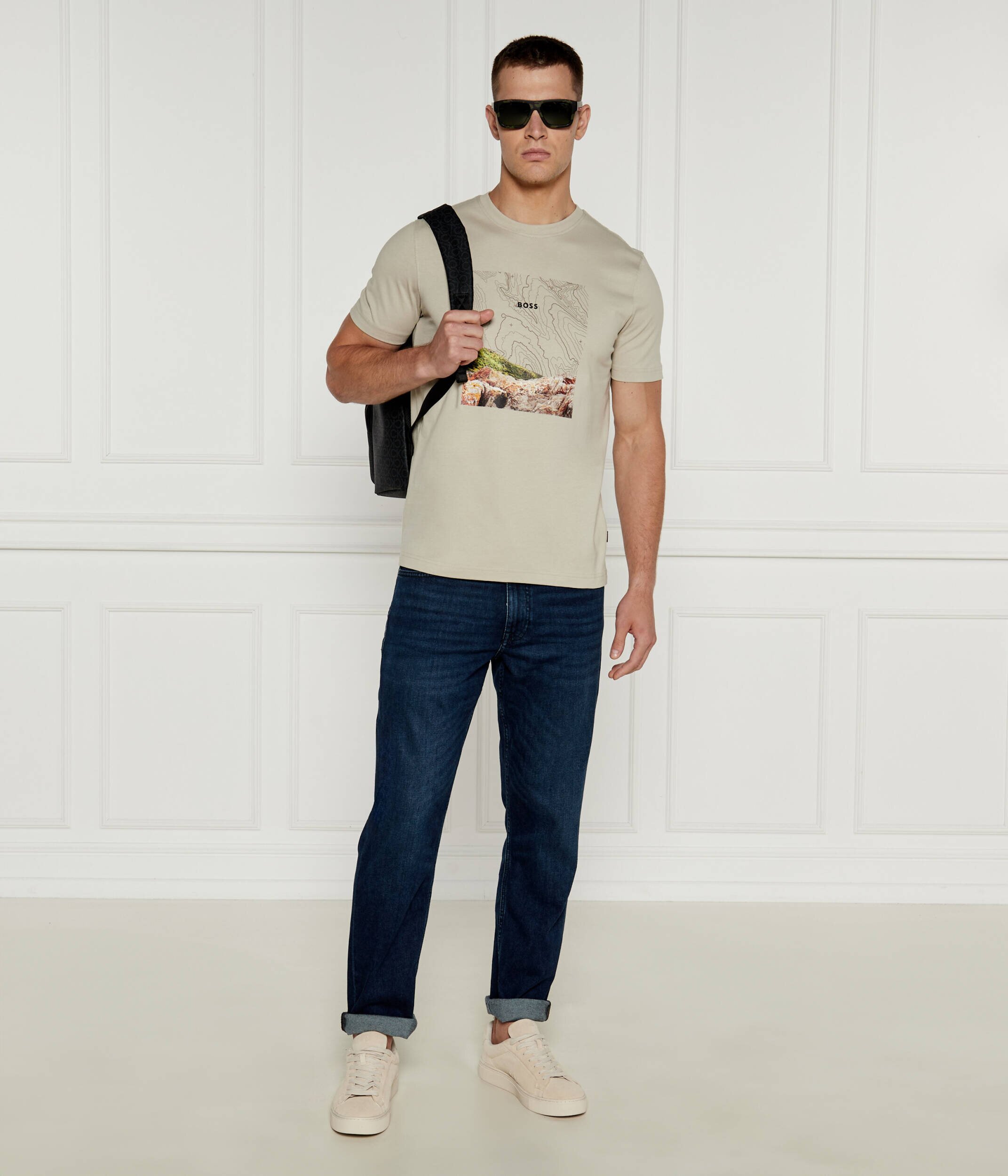 BOSS Orange Tricou Forest | Regular Fit