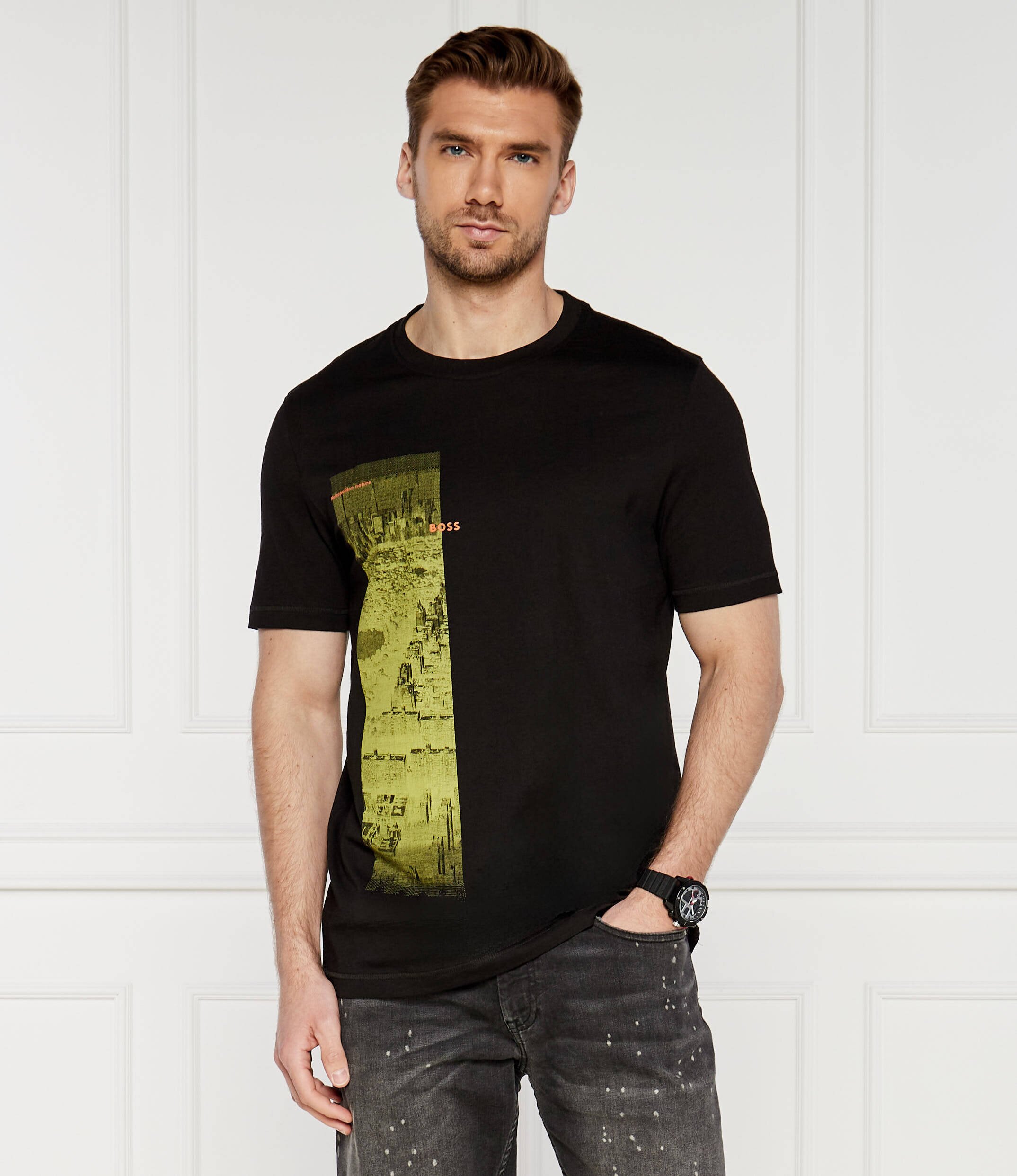 BOSS Orange Tricou | Regular Fit