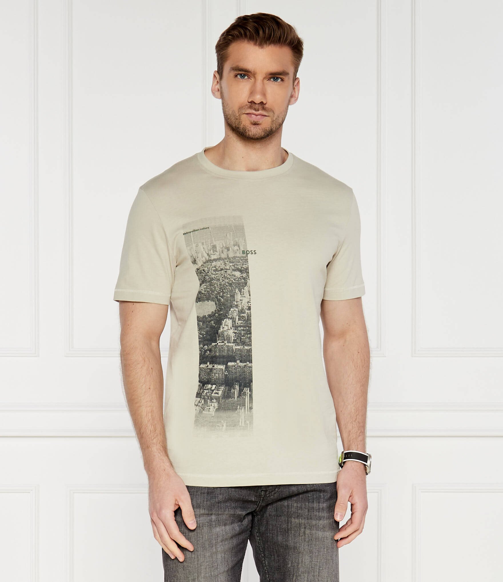 BOSS Orange Tricou | Regular Fit