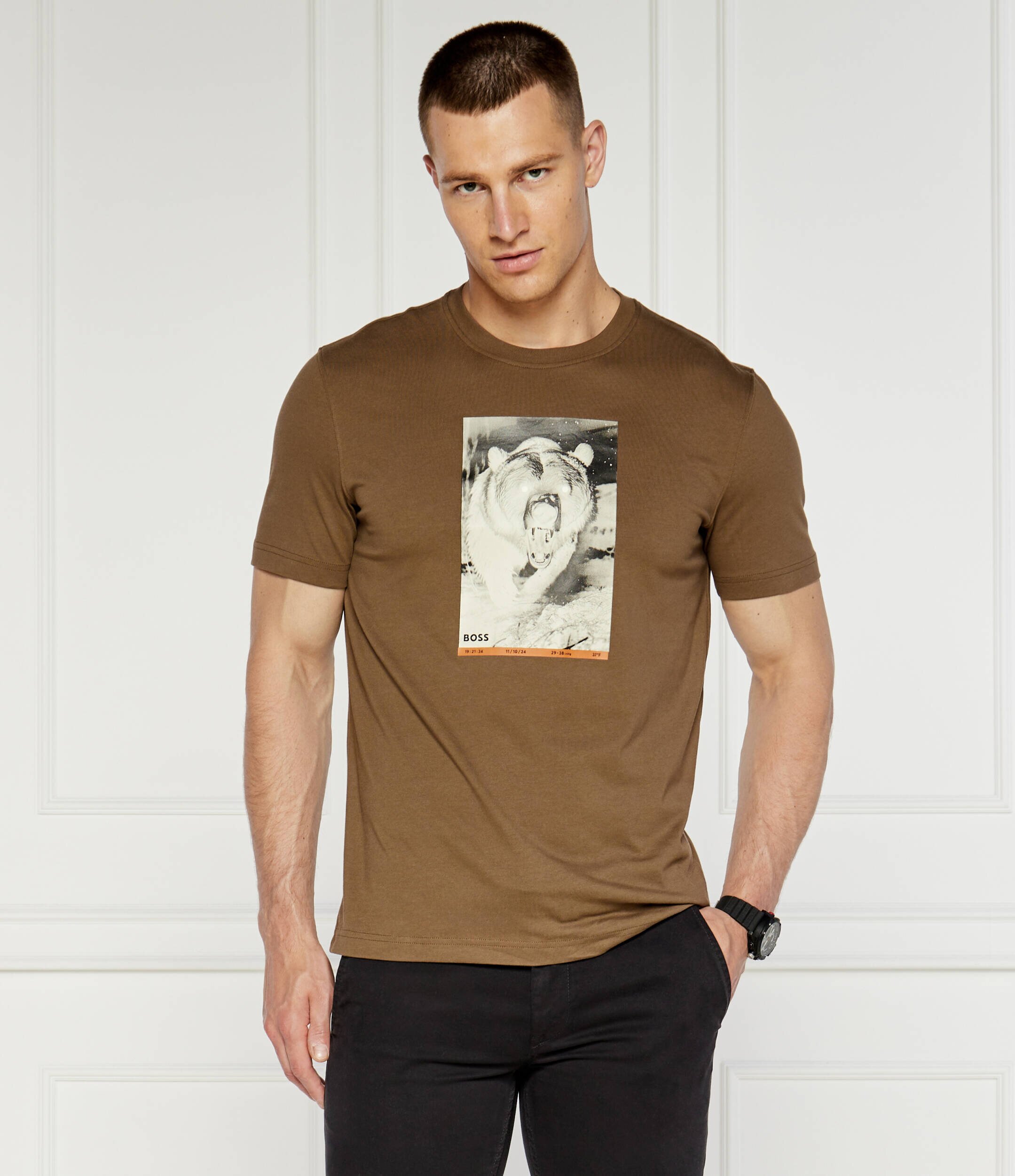 BOSS Orange Tricou | Regular Fit