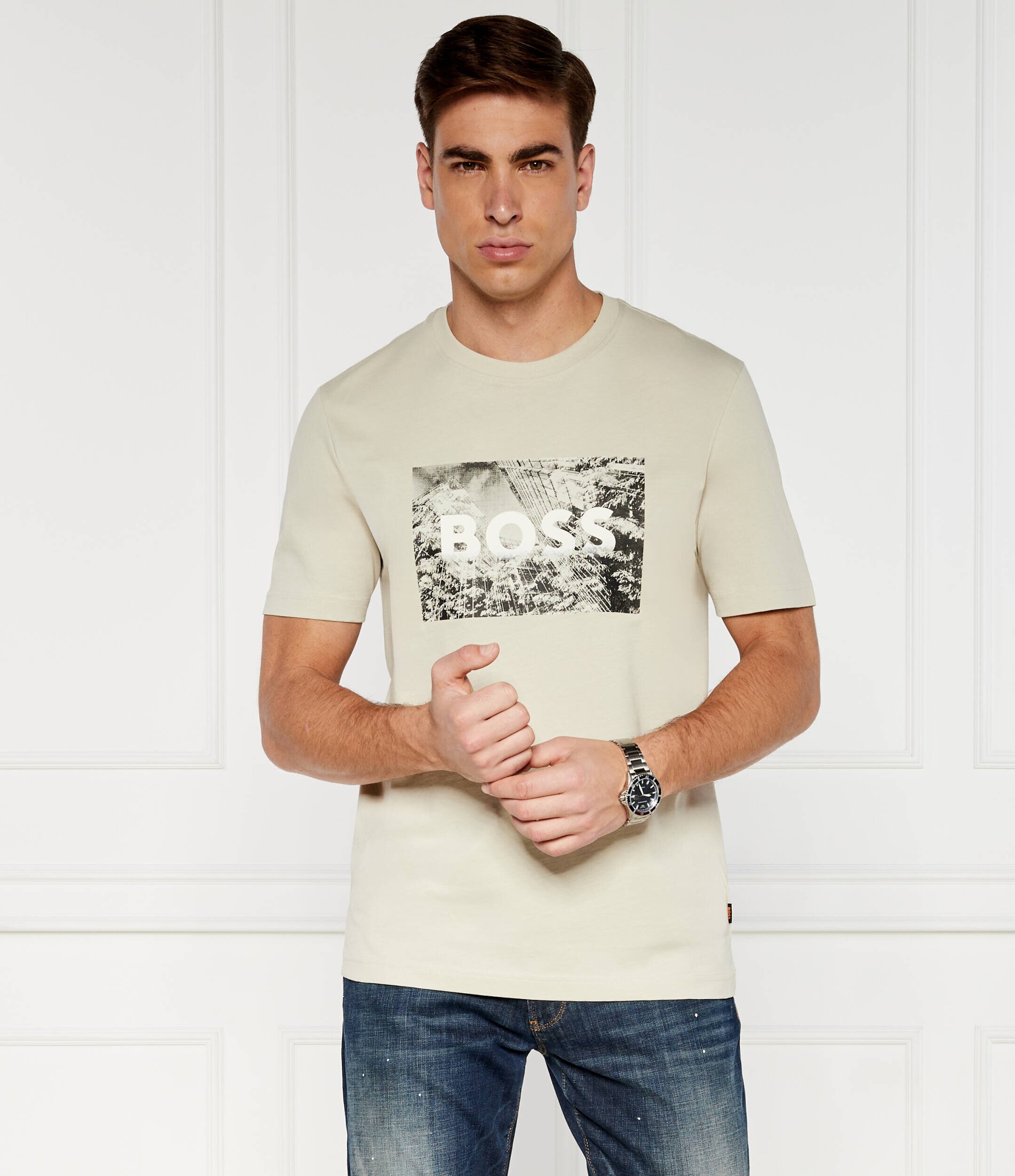 BOSS Orange Tricou | Regular Fit